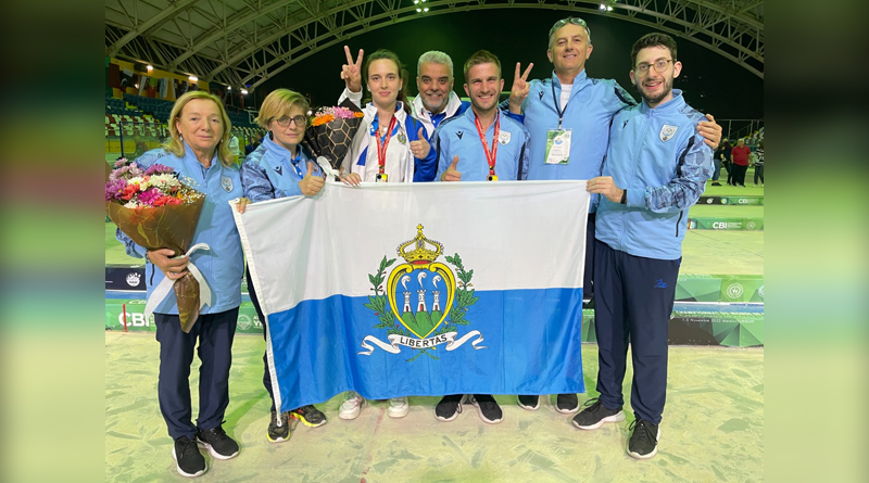 San Marino vince un oro e un bronzo ai Mondiali di bocce in Turchia
