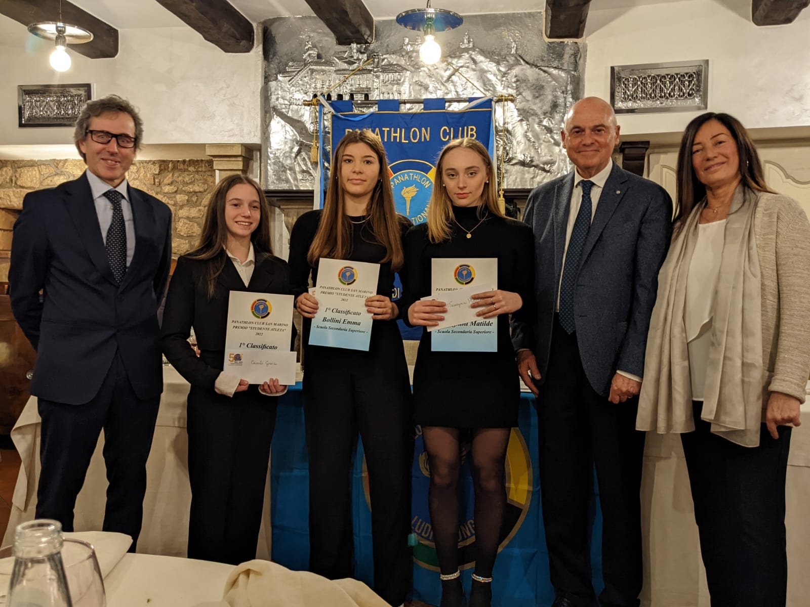 “Premio Studente-Atleta” del Panathlon Club San Marino, prestigiosa cerimonia per i vincitori