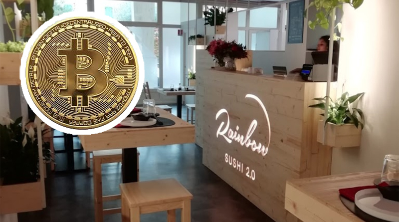 La catena di San Marino Rainbow Sushi attiva per la prima volta la possibilità di pagare in Bitcoin
