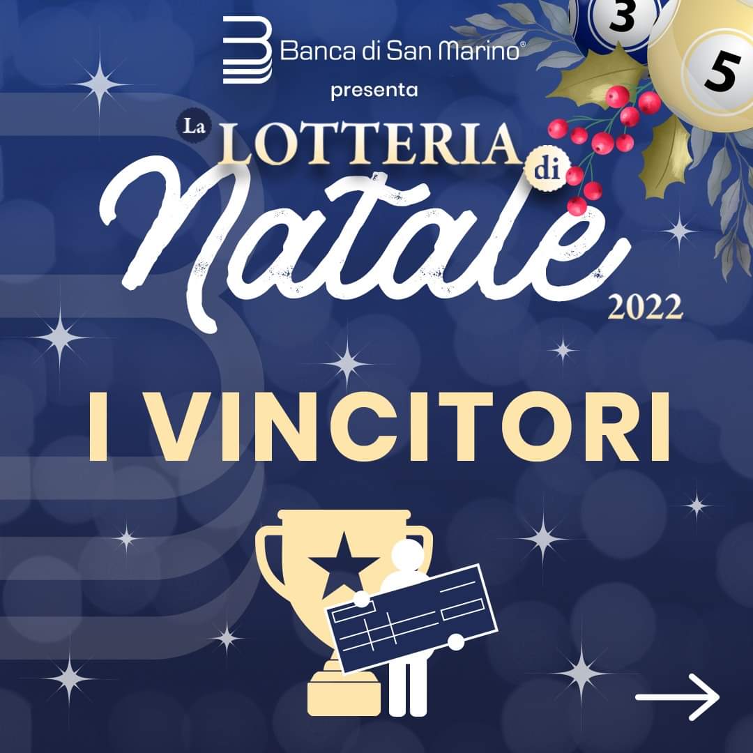 Ecco i vincitori della lotteria di Natale di Banca di San Marino