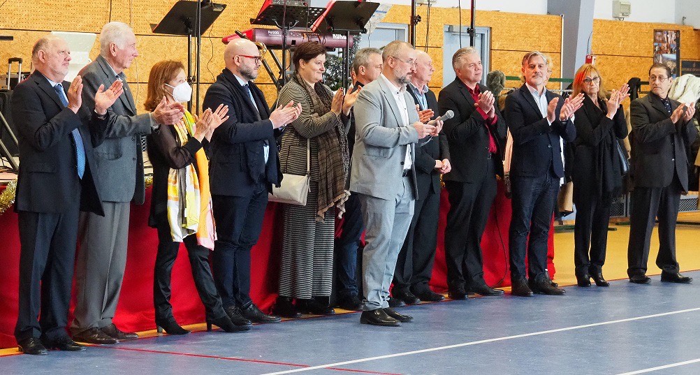 Cerimonia per la Festa di Natale della Comunità sammarinese di Grenoble