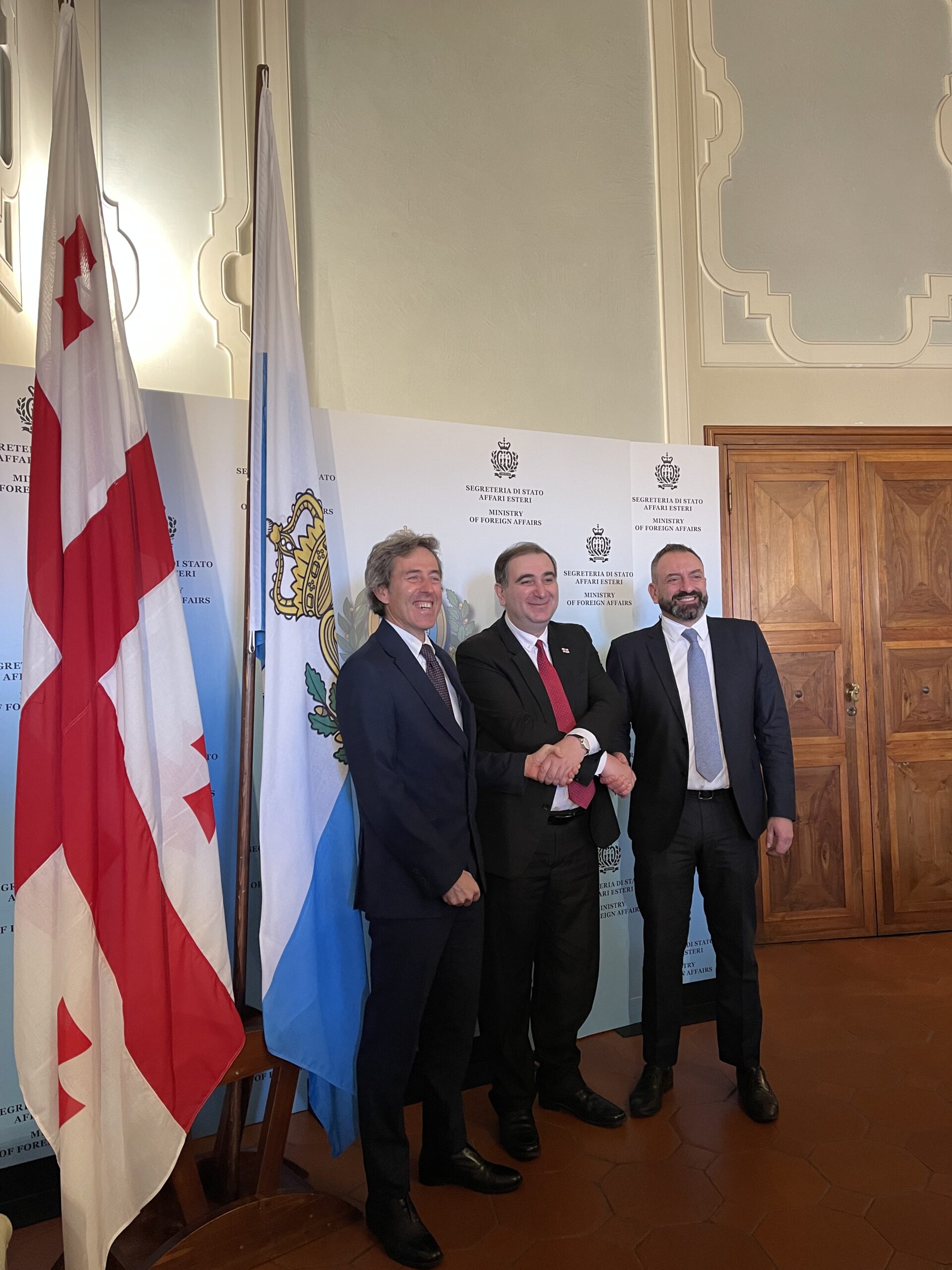 Il Ministro dell’Istruzione e delle Scienza della Georgia in visita a San Marino