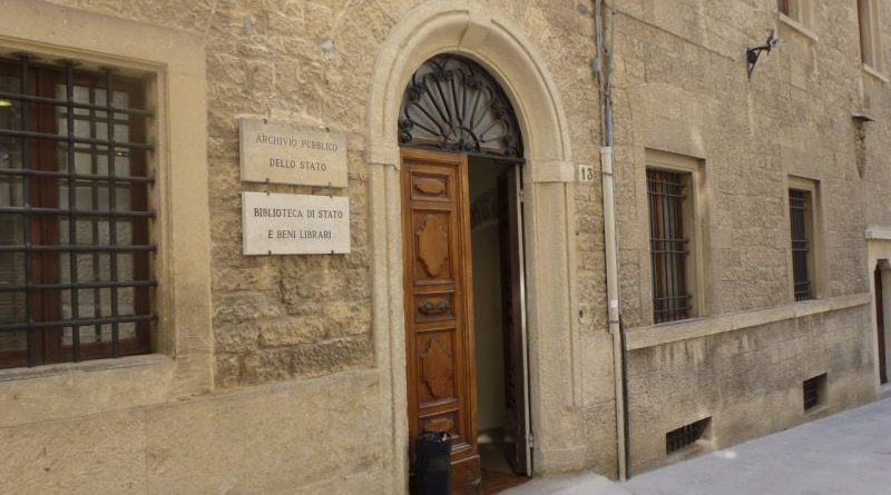 San Marino. La Biblioteca di Stato sospende alcuni servizi dal 31 luglio al 4 agosto 2023 per attività di riordino dei locali