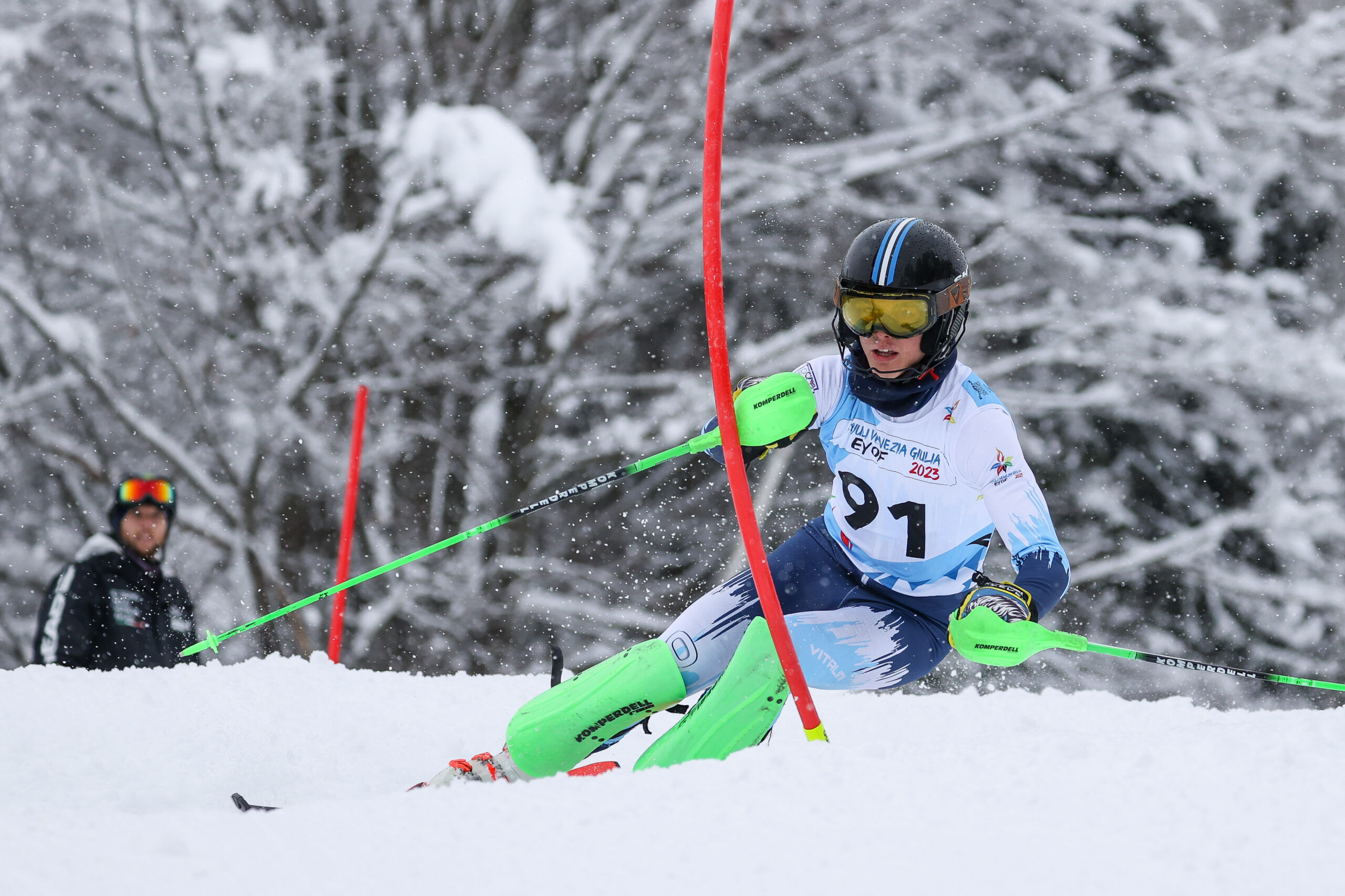 San Marino. Eyof 2023, Beccari al debutto conclude 72° nello slalom speciale