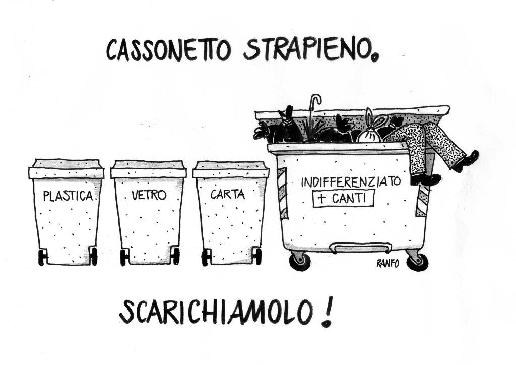 Satira. La gestione dei rifiuti a San Marino secondo Ranfo