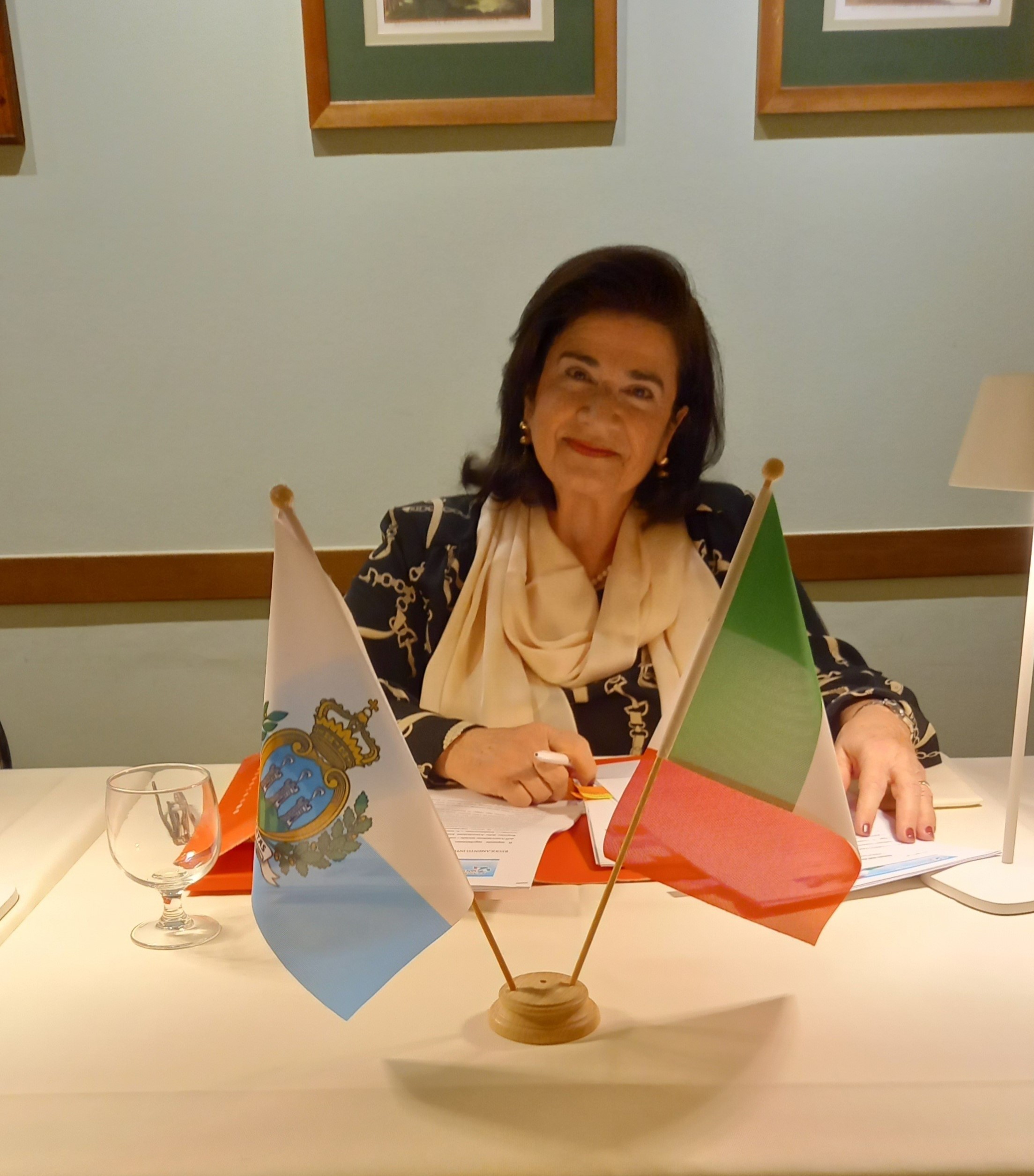 Associazione San Marino-Italia, Elisabetta Righi Iwanejko riconfermata presidente per un altro triennio