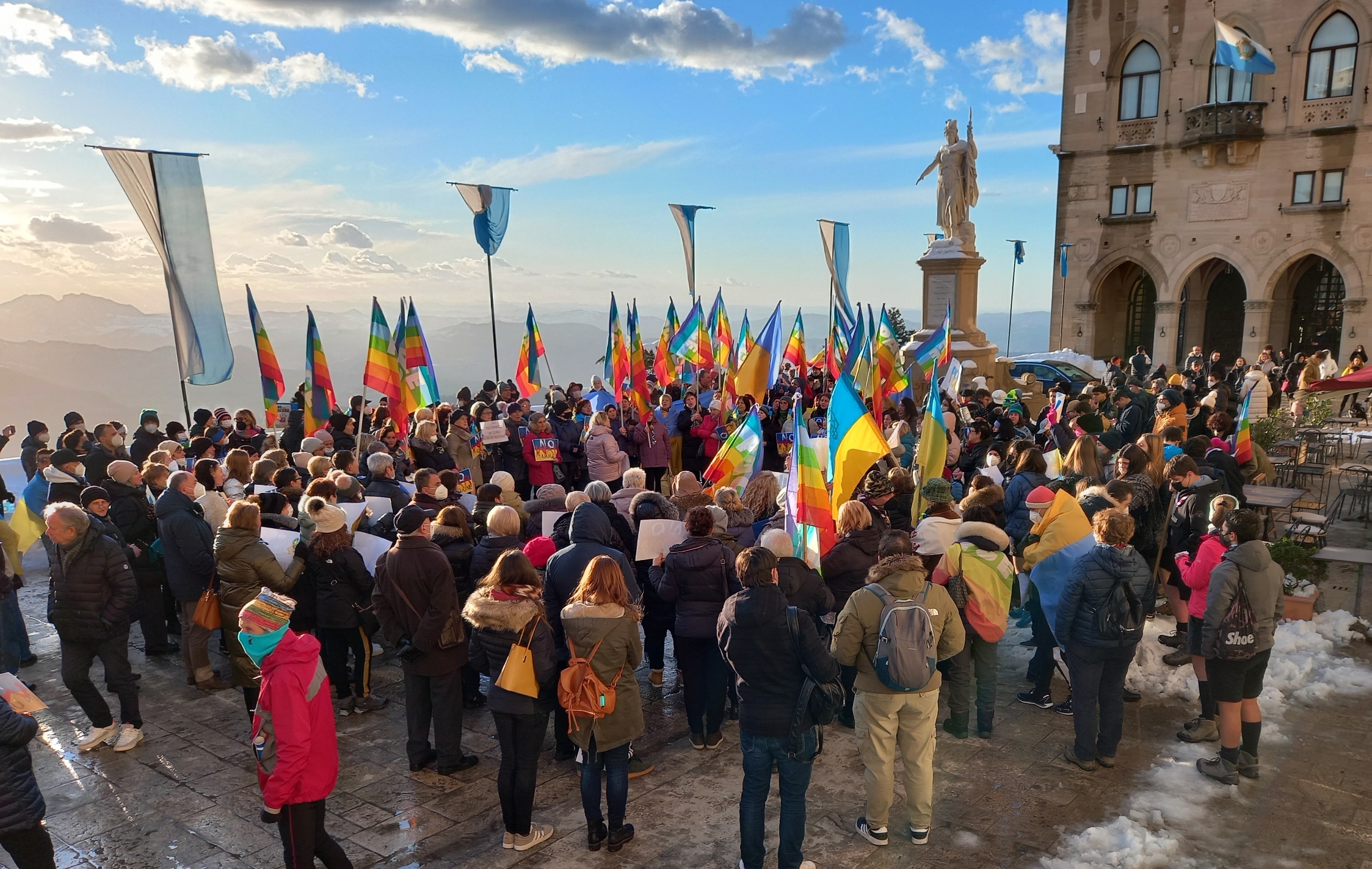 Domani a San Marino si manifesta sul Pianello per la pace