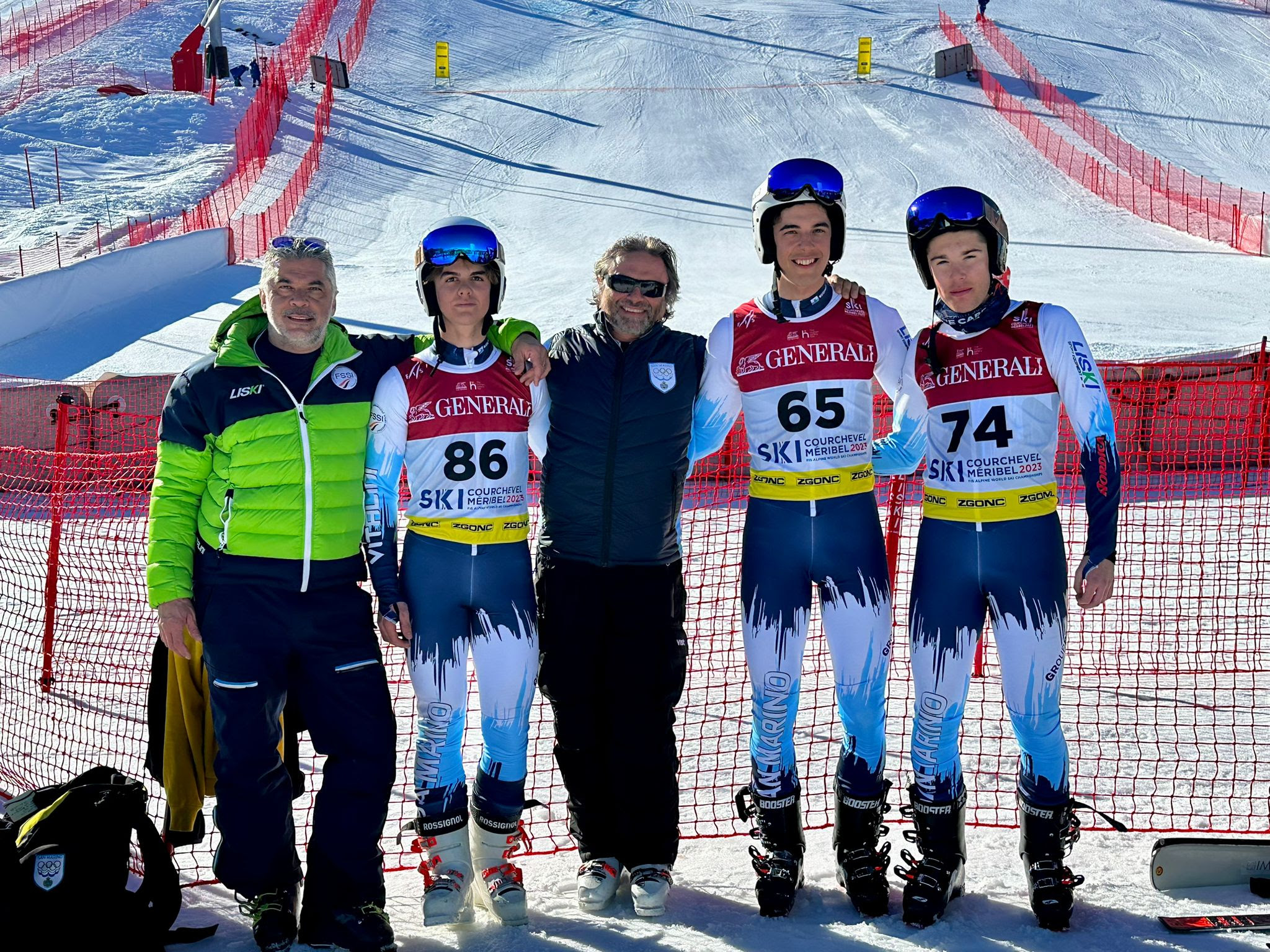 San Marino. Campionati del mondo di sci alpino: buono l’esordio dei titani in gigante
