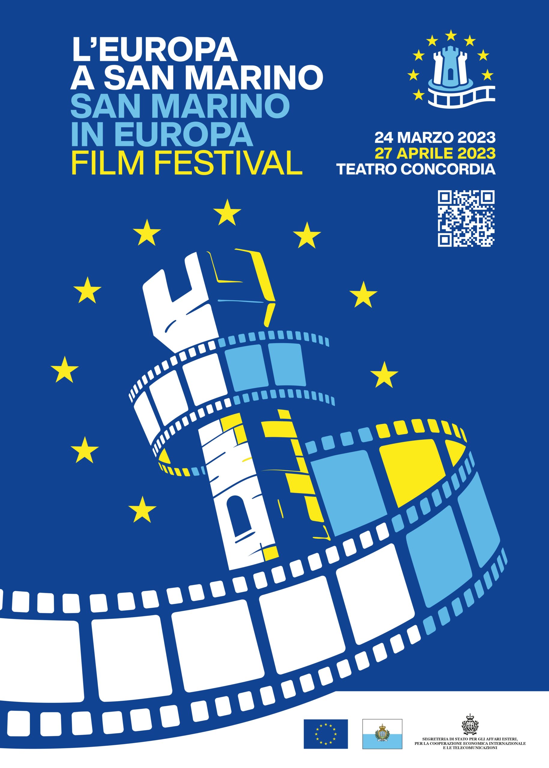 Venerdì si inaugura il festival cinematografico “L’Europa a San Marino, San Marino in Europa”