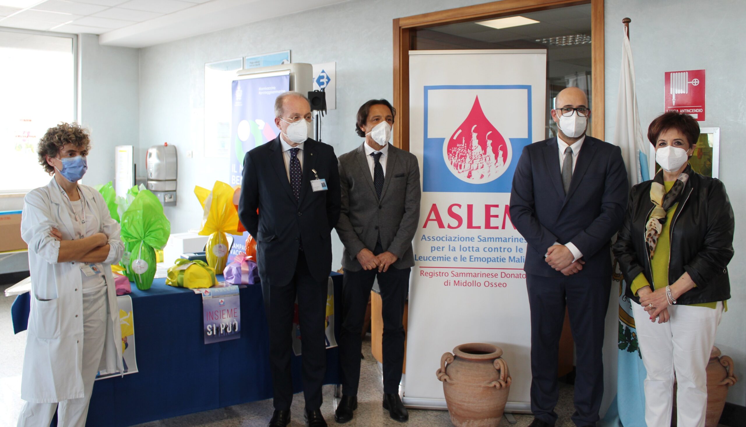 San Marino. L’ISS ringrazia Aslem per la campagna di Pasqua in favore dell’oncologia