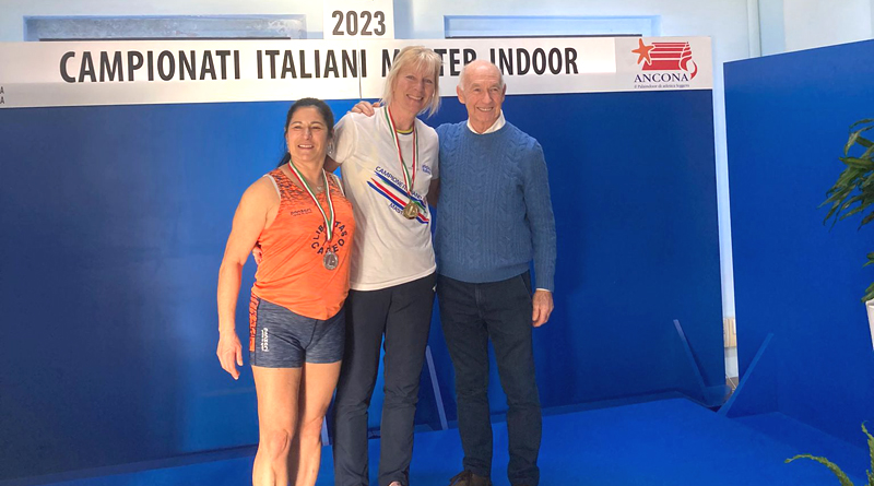 Campionati italiani pentathlon indoor master, oro per l’atleta di San Marino Paola Carinato
