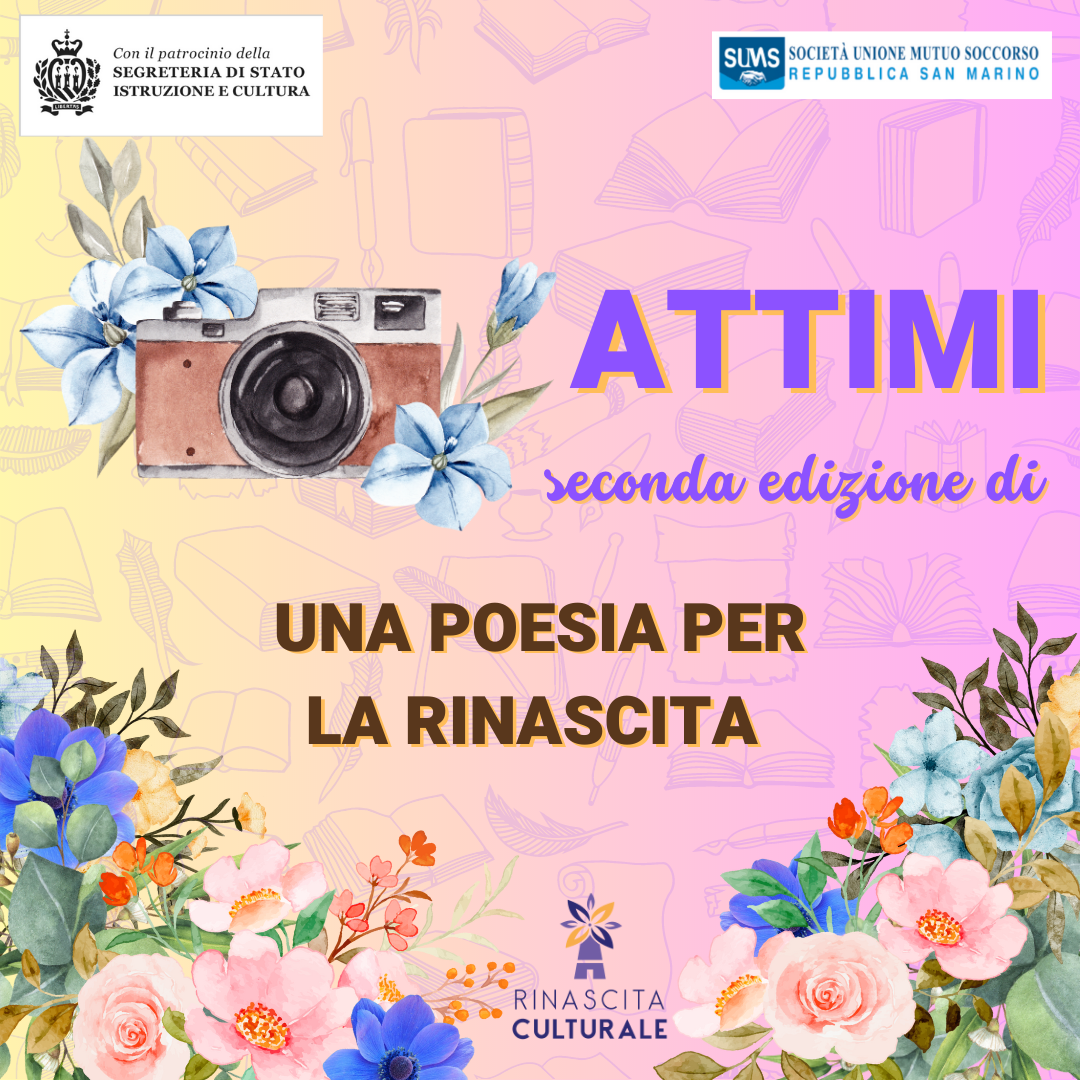 San Marino. Torna il concorso di poesia “Attimi”, poesia per la Rinascita