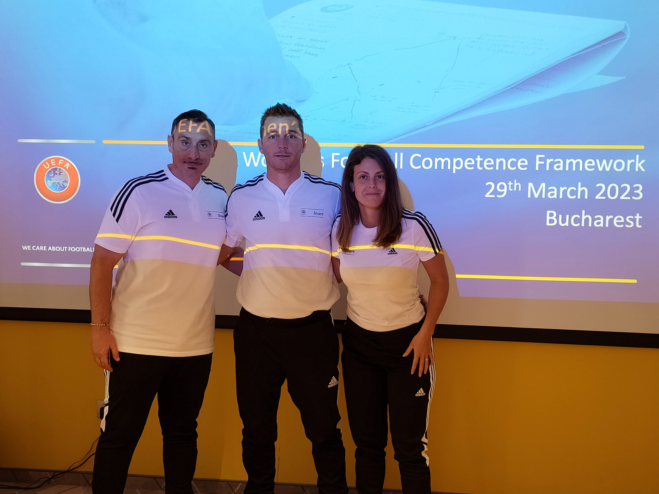 San Marino. UEFA Share: Guidi, Chiarabini e Arcangeli a Bucarest per un seminario sul calcio femminile