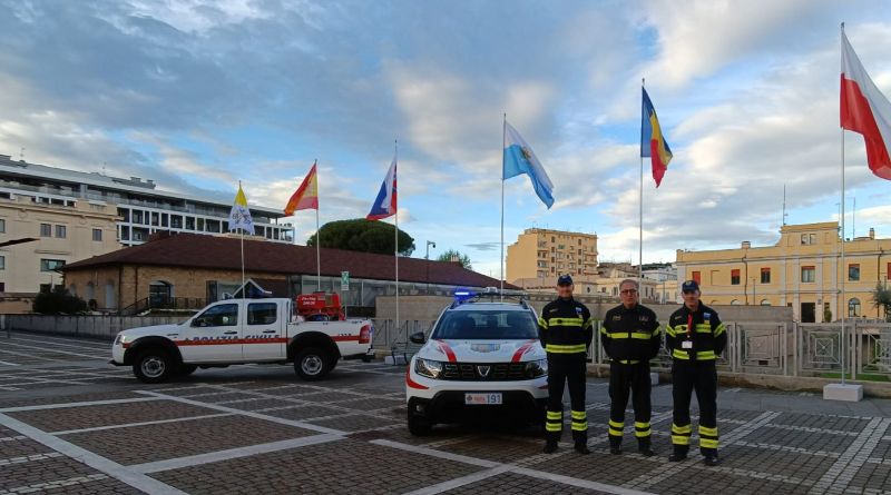 Anche la Polizia Civile di San Marino al raduno dei Vigili del Fuoco di tutta Europa a Roma – FOTO