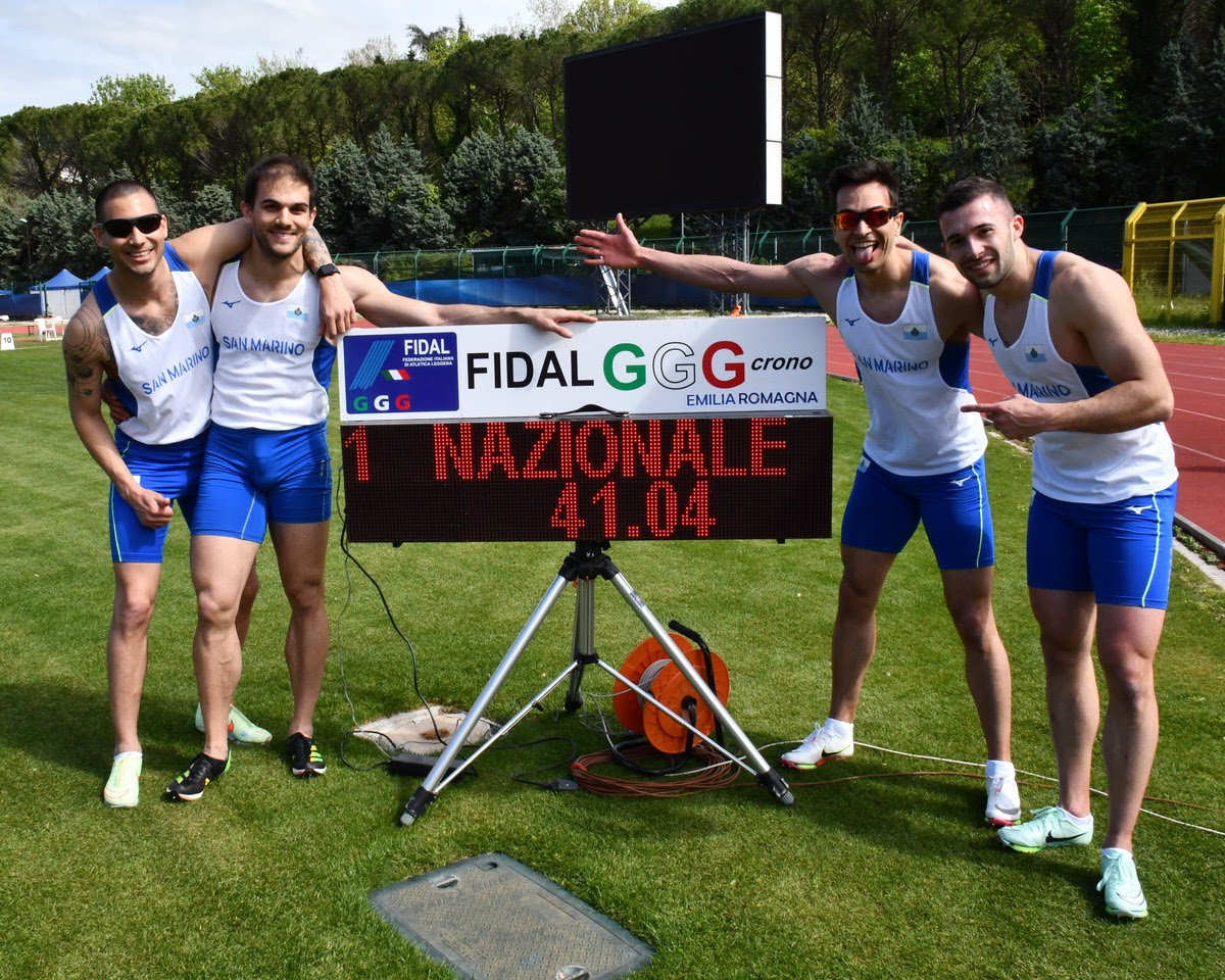 Atletica leggera: assegnati i titoli sammarinesi giovanili e nuovi record nelle staffette