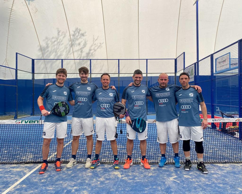 San Marino.  Padel, Serie C: doppia sconfitta per le formazioni biancazzurre