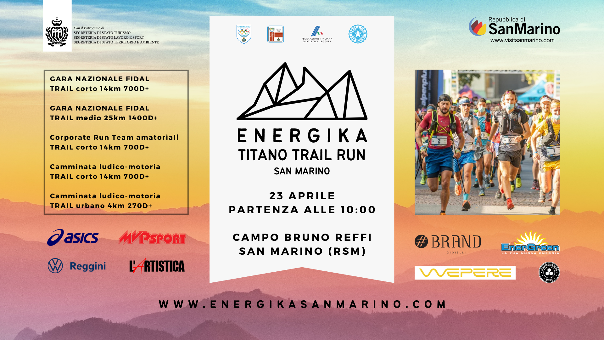 Questo weekend c’è Energika, il primo festival degli sport outdoor a San Marino