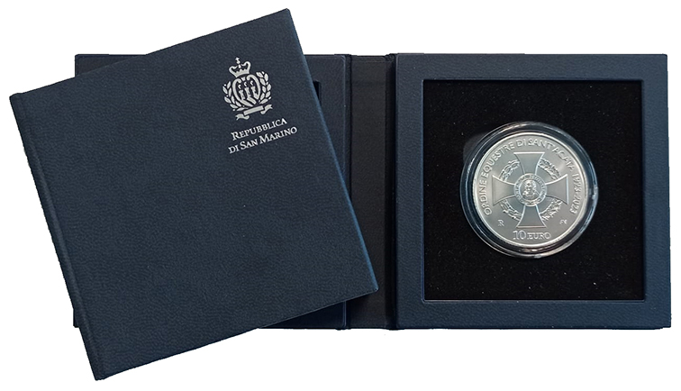 San Marino. Centenario ordine Sant’Agata: emissione speciale di moneta d’argento