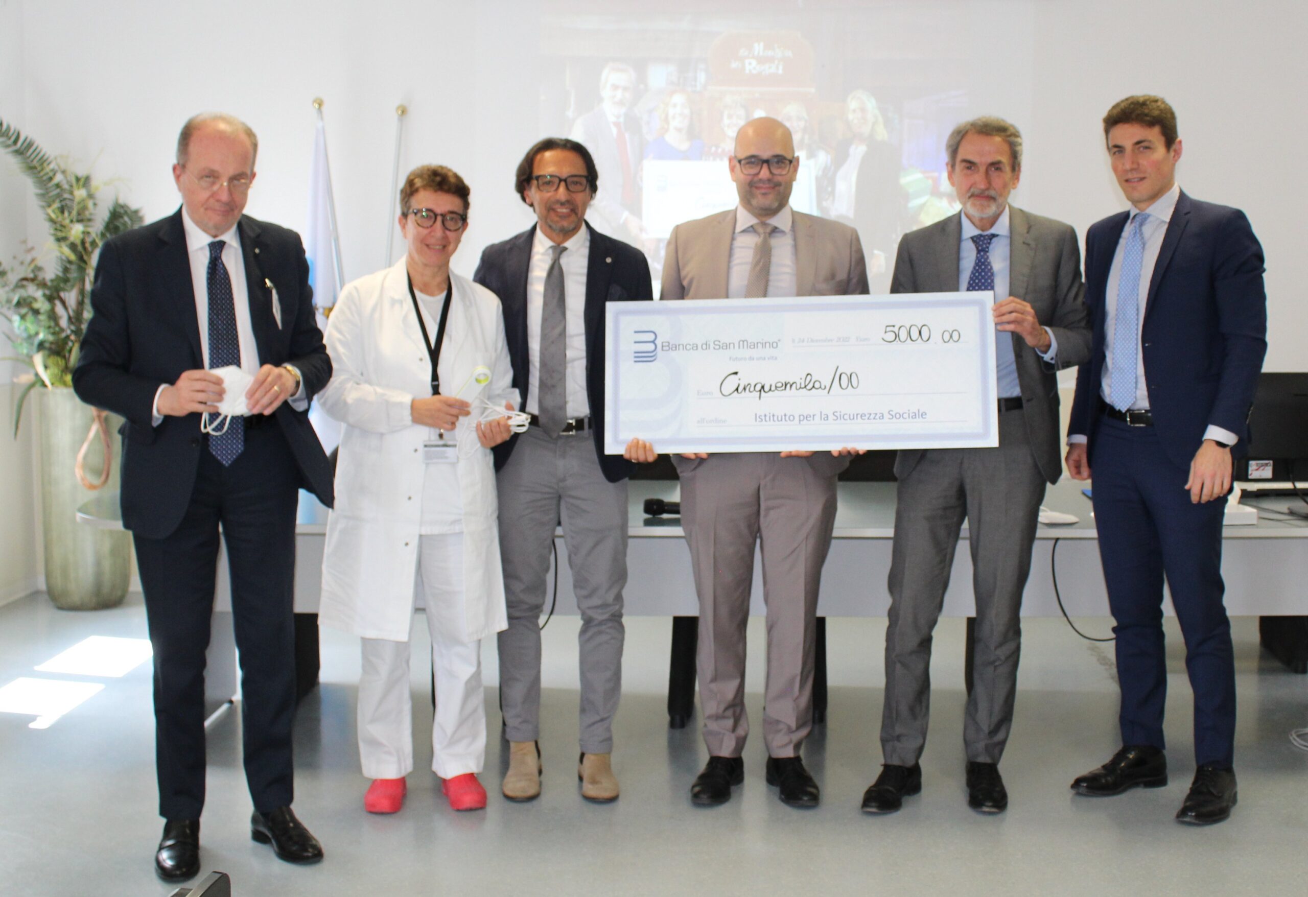 San Marino. L’ISS ringrazia Bsm per la donazione in favore dei reparti di Pediatria e Oncologia