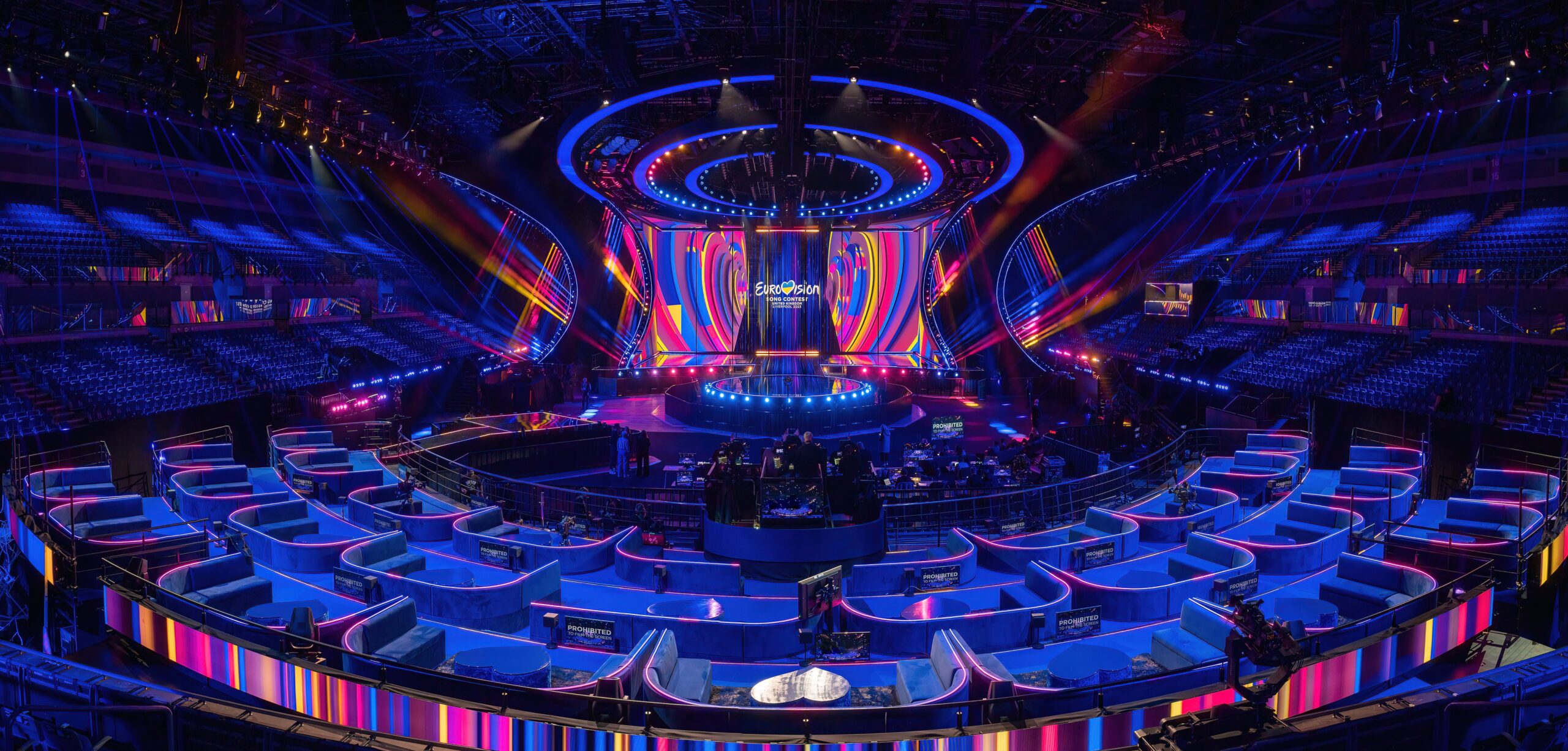 Liverpool Arena Eurovision 2023 - photo Nick Robinson/BBC