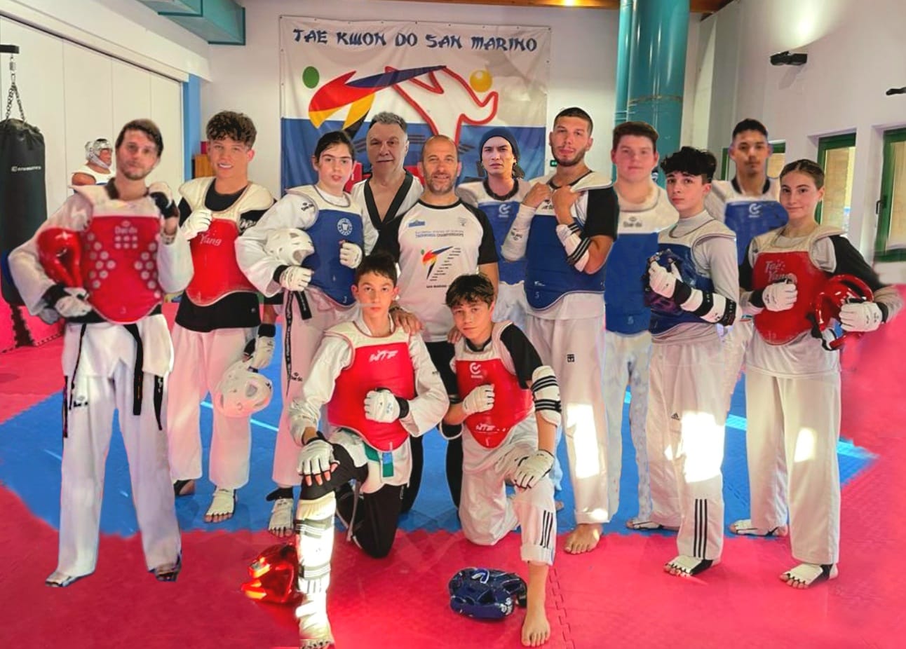 Doppio appuntamento per gli atleti del Taekwondo San Marino: 3 titani al mondiale di Baku e 11 all’interregionale delle Marche