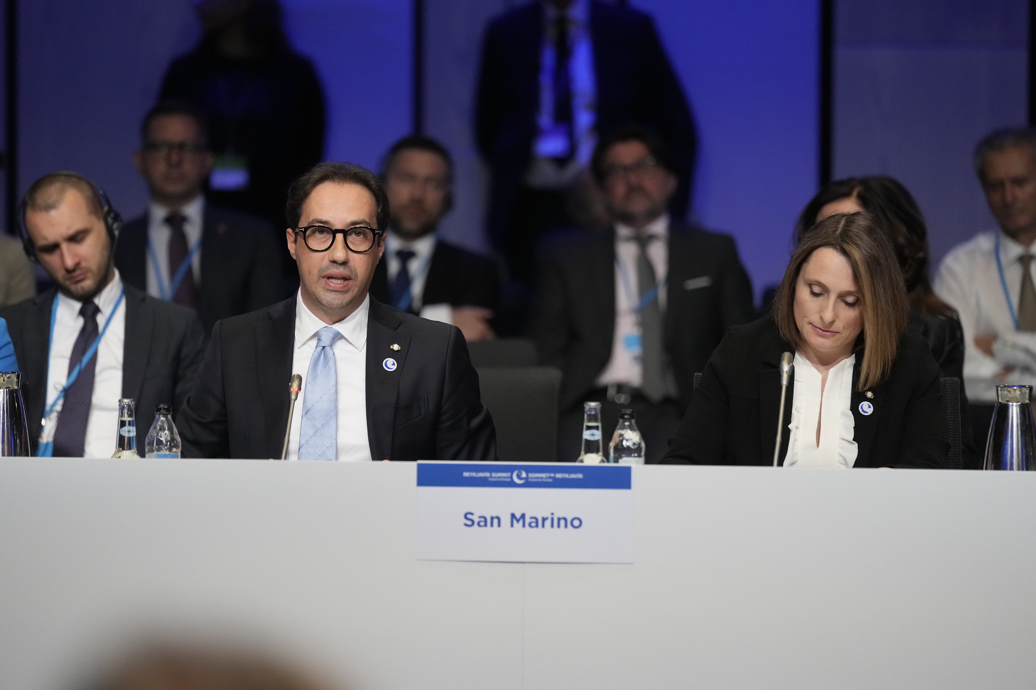San Marino. Gli Ecc. Reggenti ai lavori del IV Vertice del Consiglio d’Europa