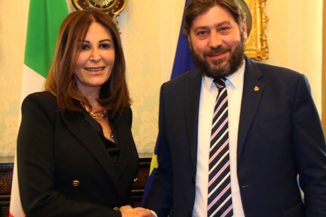 Il ministro Daniela Santanchè in visita ufficiale questo sabato a San Marino