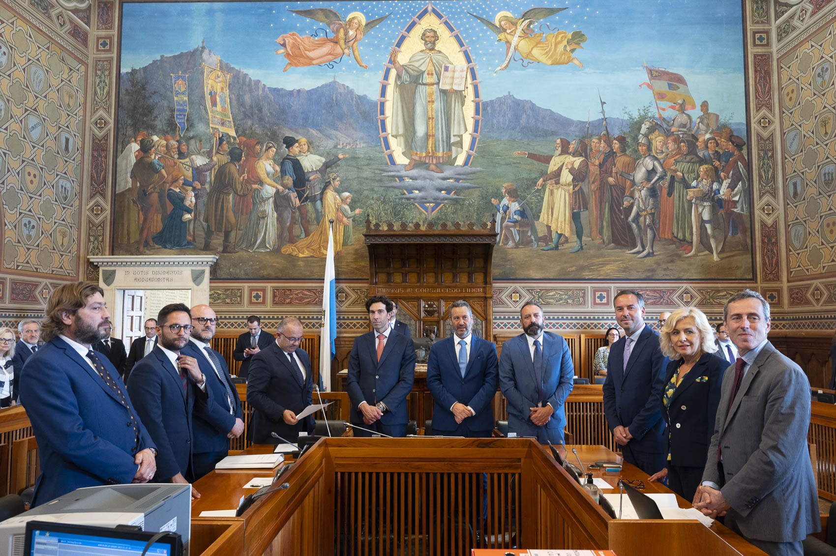 San Marino. Giurano i due nuovi Segretari di Stato e i due nuovi consiglieri