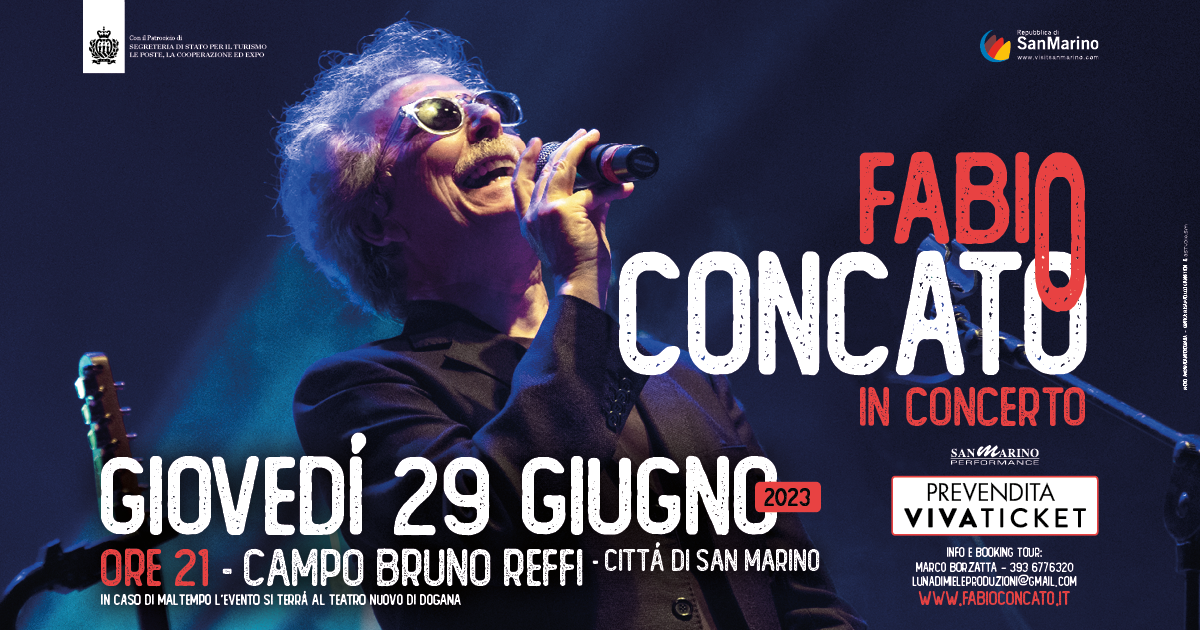 Il Musico ambulante tour di Fabio Concato arriva a San Marino