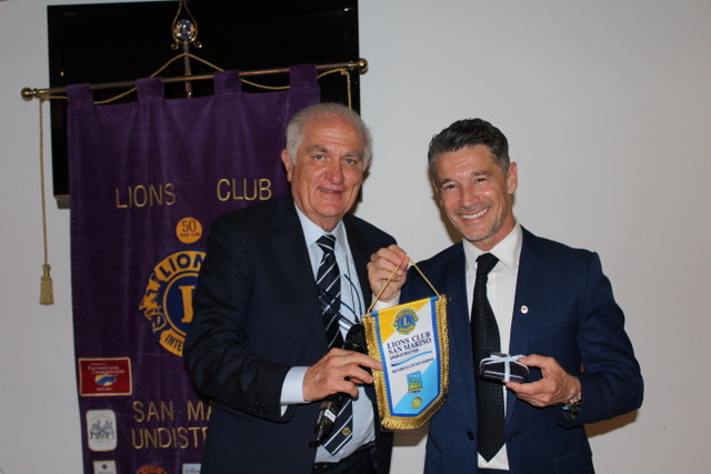 Lucio Cecchinello si racconta al Lions Club San Marino Undistricted