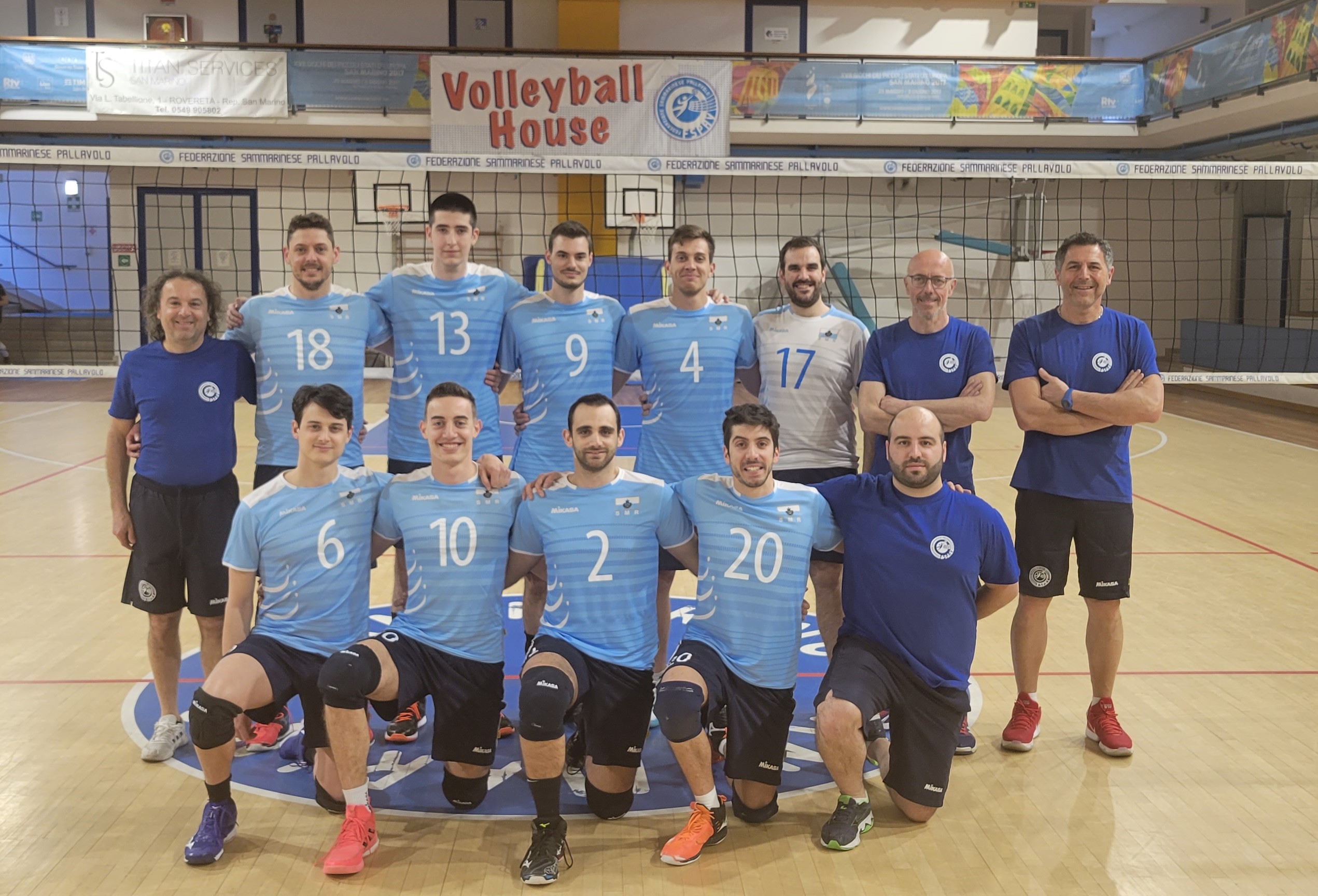 Pallavolo maschile, San Marino a Edimburgo per gli Europei Small Countries Association