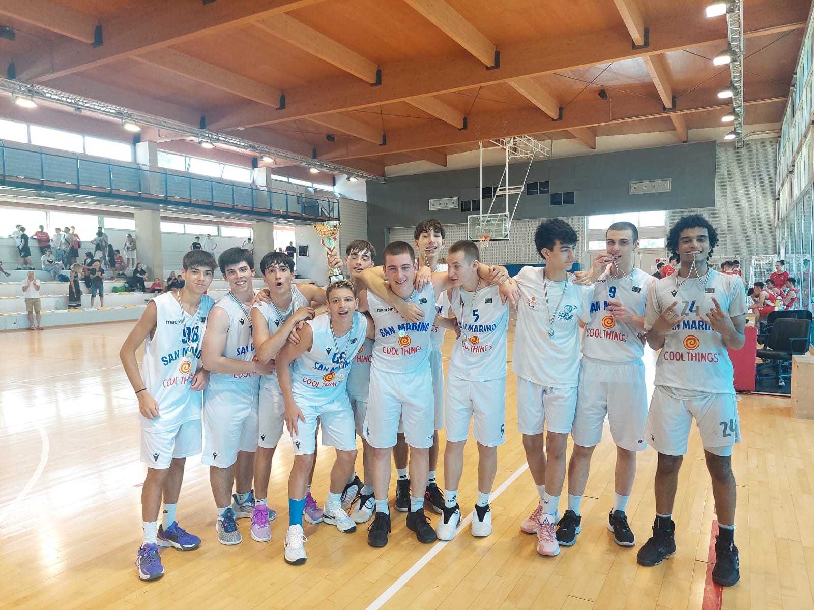 San Marino. Basket: l’Under 17 Gold sammarinese vince la Coppa Primavera