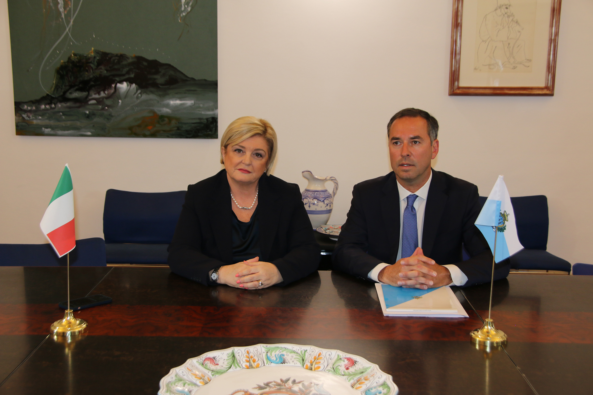 Il ministro Calderone in visita a San Marino: proposta per un osservatorio sul lavoro con l’Italia