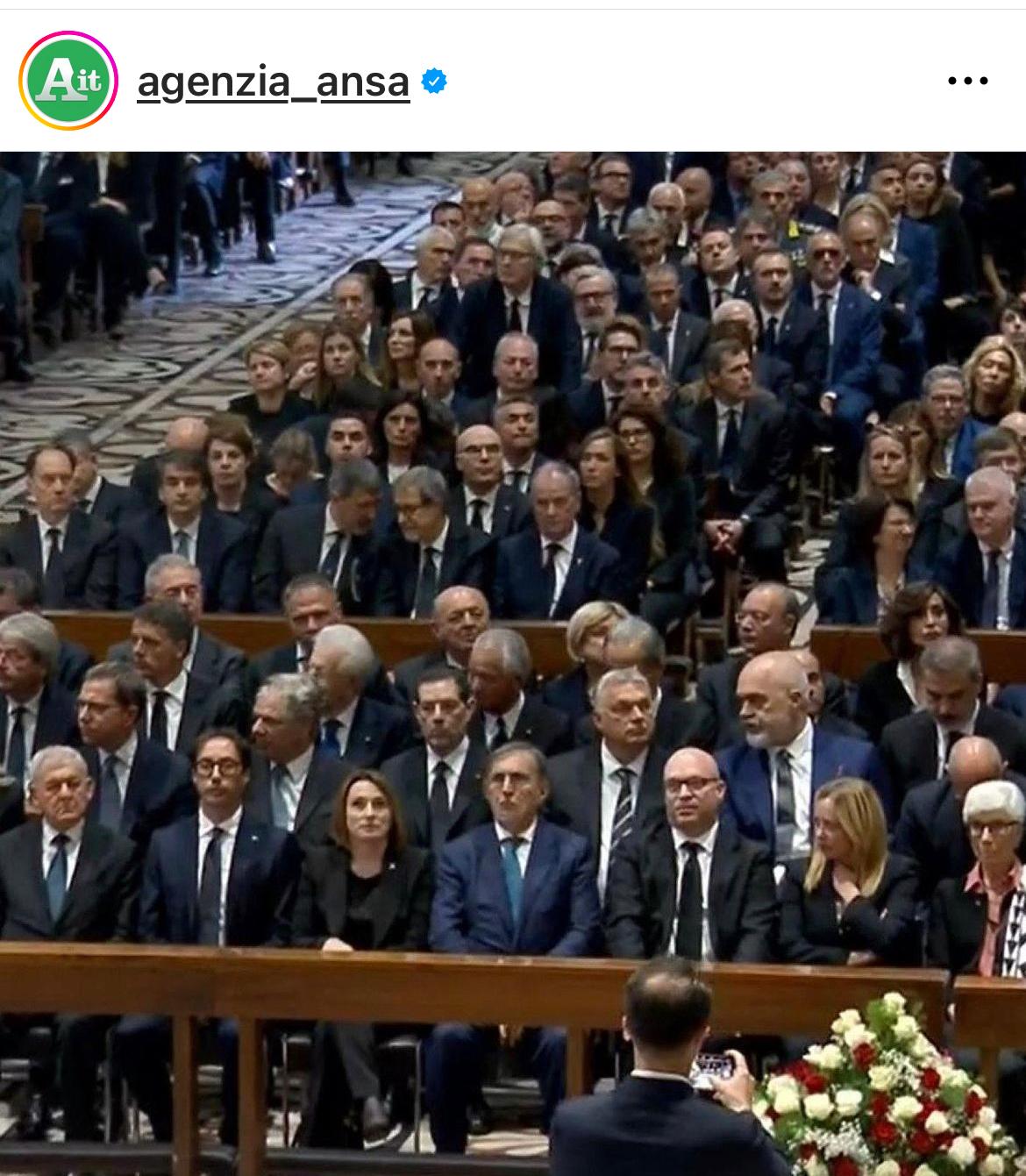 San Marino. L’addio a Silvio Berlusconi. I Capitani Reggenti presenti al funerale