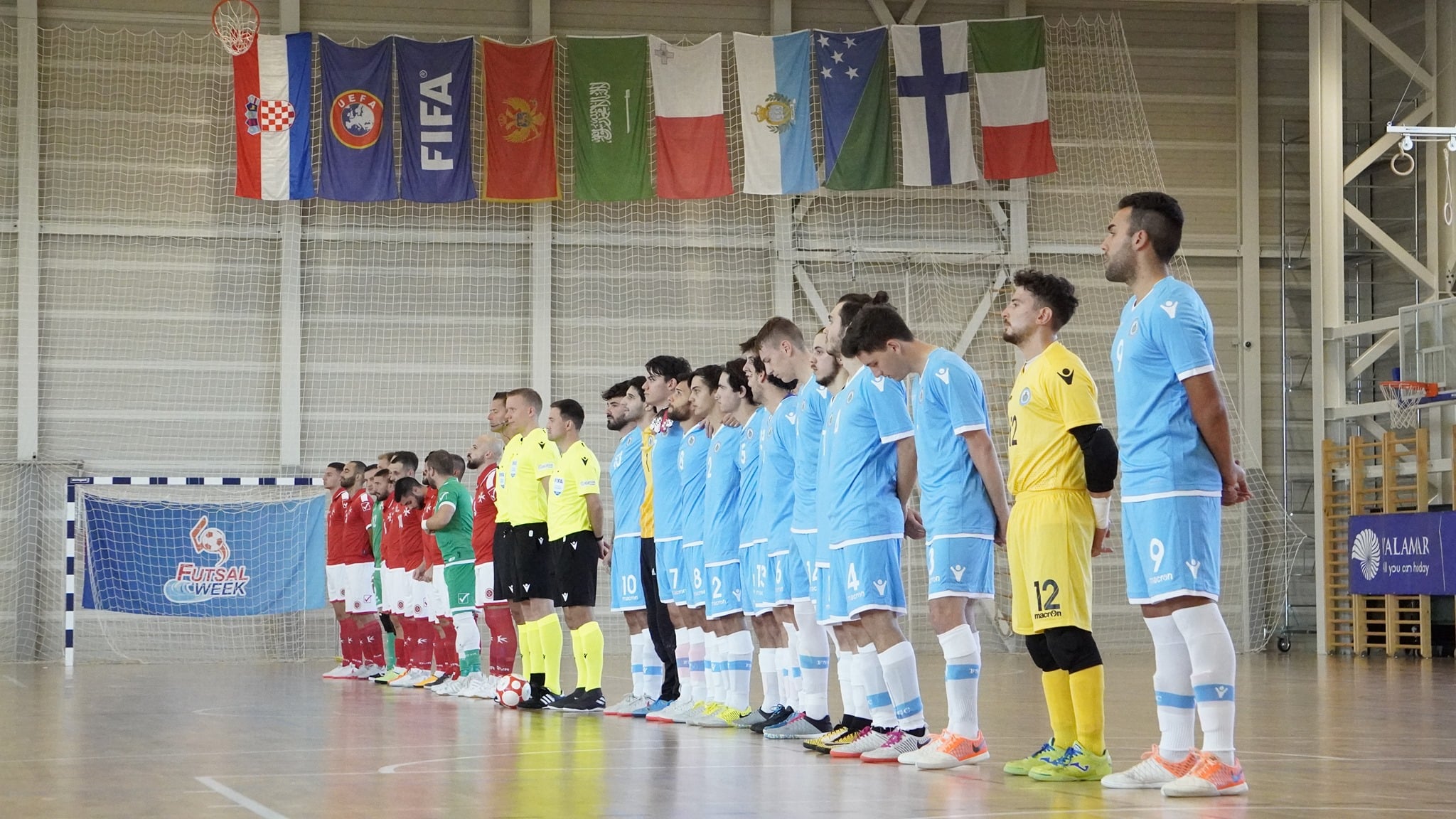 San Marino. Futsal: Nazionale in partenza per la Futsal Week June Cup di Poreč