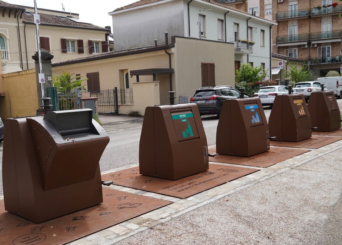 Operativa una nuova isola ecologica interrata nel centro storico di Rimini