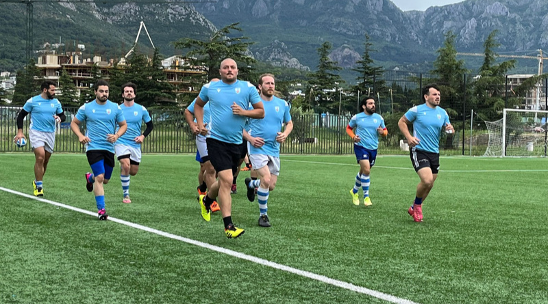 La Nazionale maschile sammarinese di rugby a 7 in Montenegro per l’Europeo di categoria