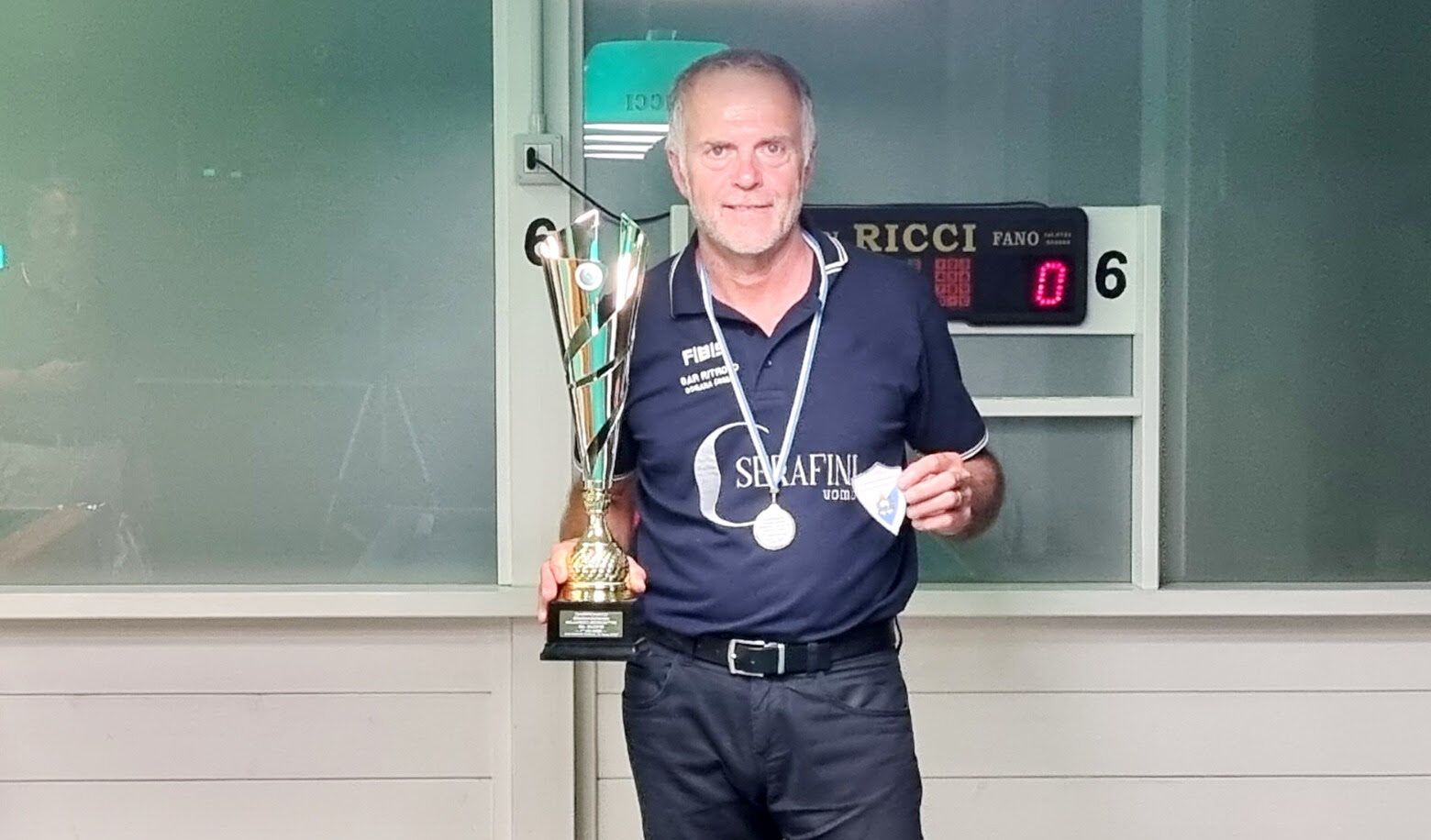 Roberto Costantini vince il campionato sammarinese di boccette specialità buche