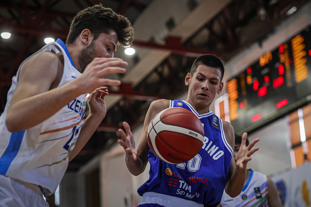 Basket: Europei under 16, San Marino sconfitto dall’Azerbaijan