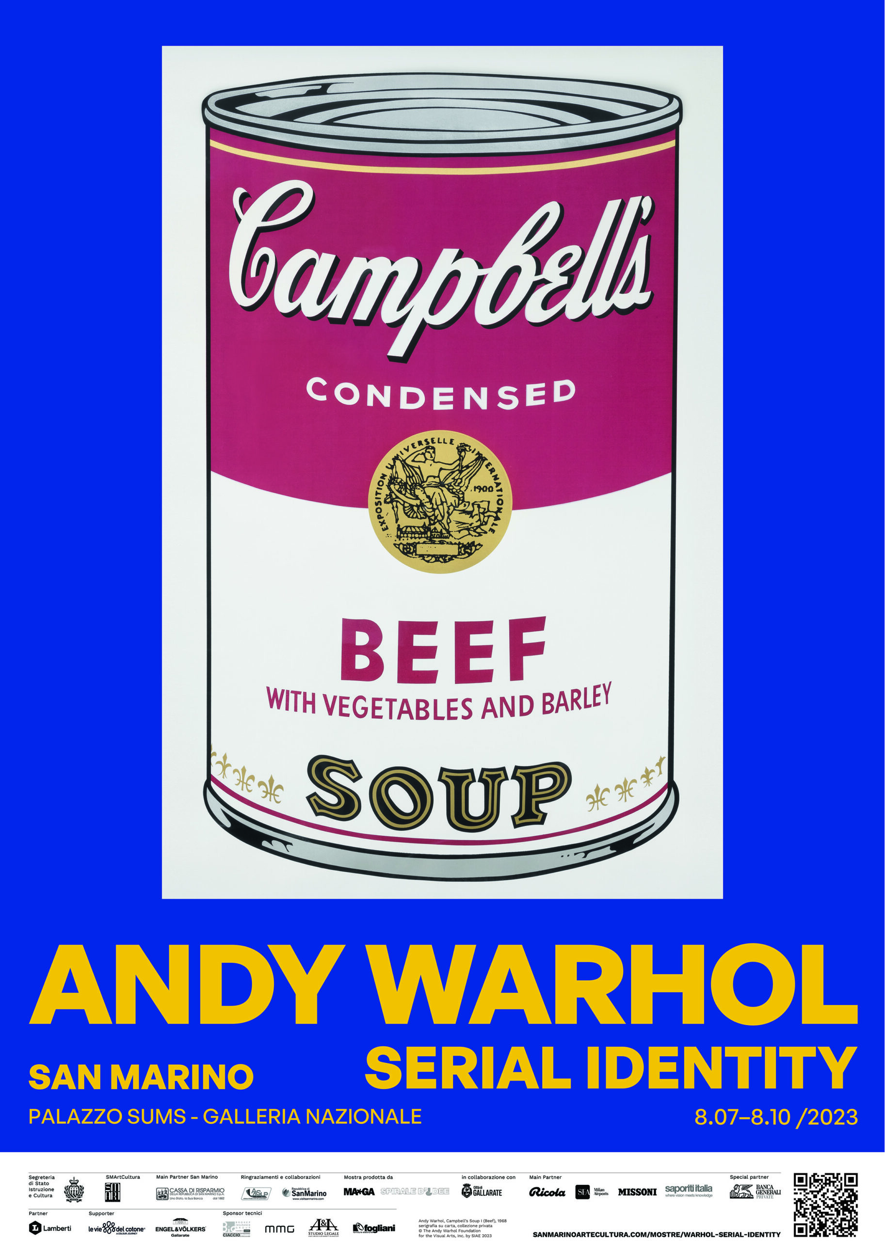 San Marino. “Andy Warhol. Serial Identity”: venerdì l’anteprima, sabato l’apertura al pubblico