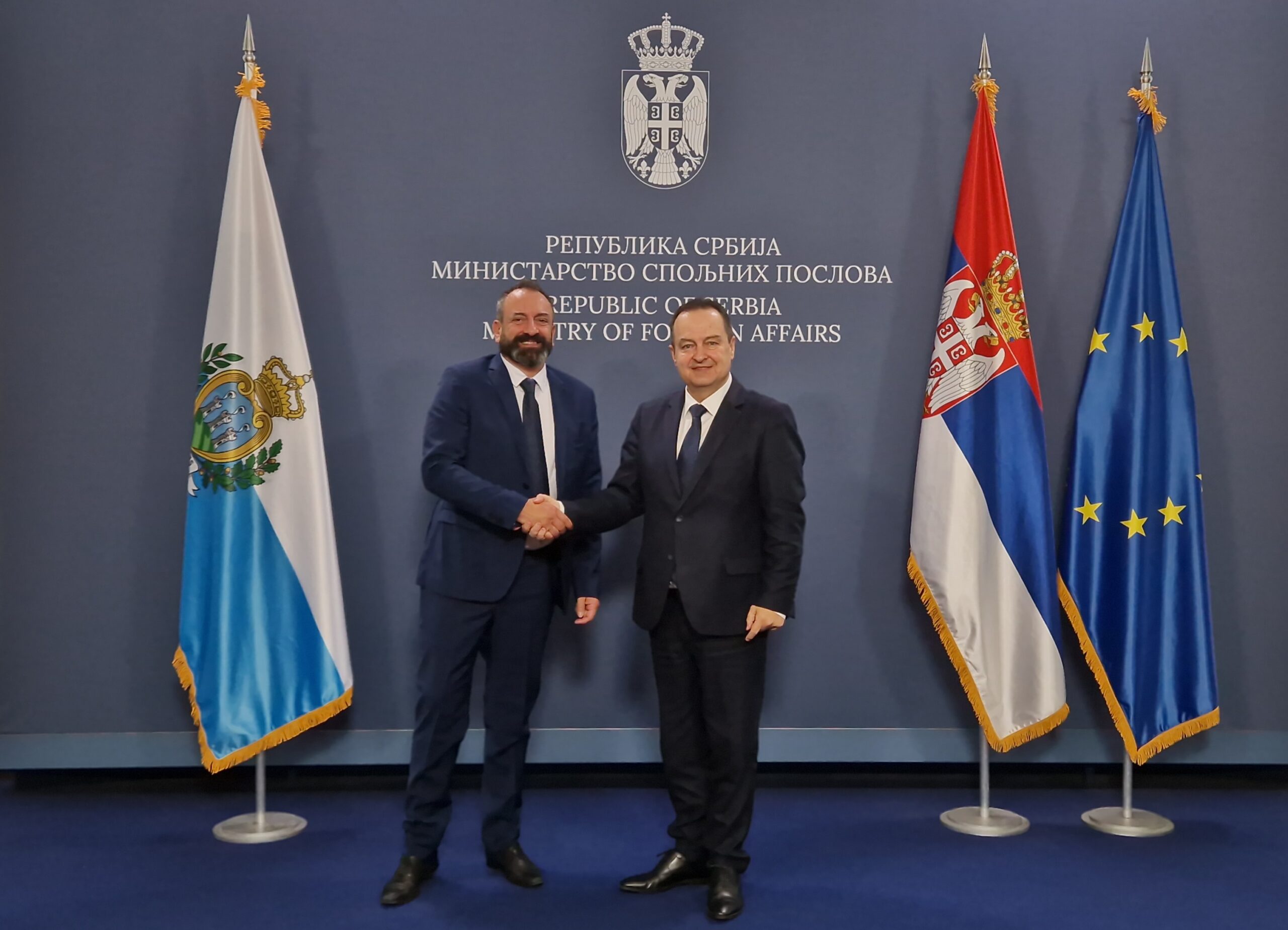 San Marino. Visita in Serbia del Segretario di Stato per gli Affari Esteri