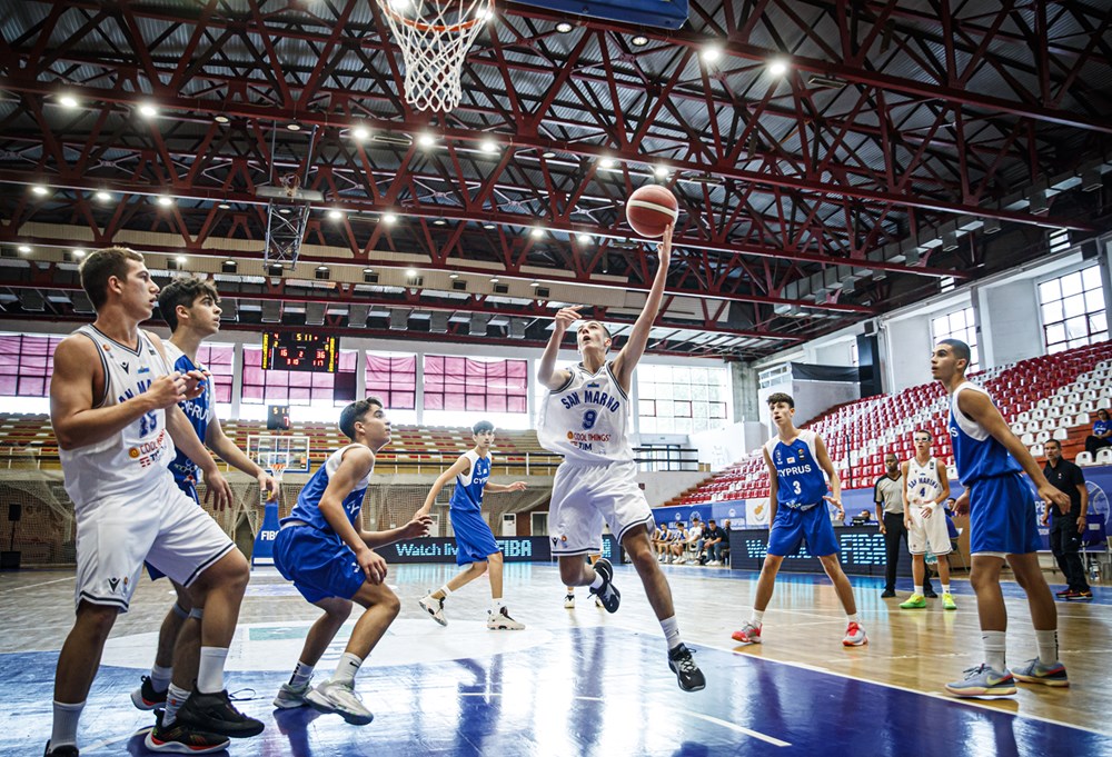 Basket: Europei under 16, Cipro travolge San Marino