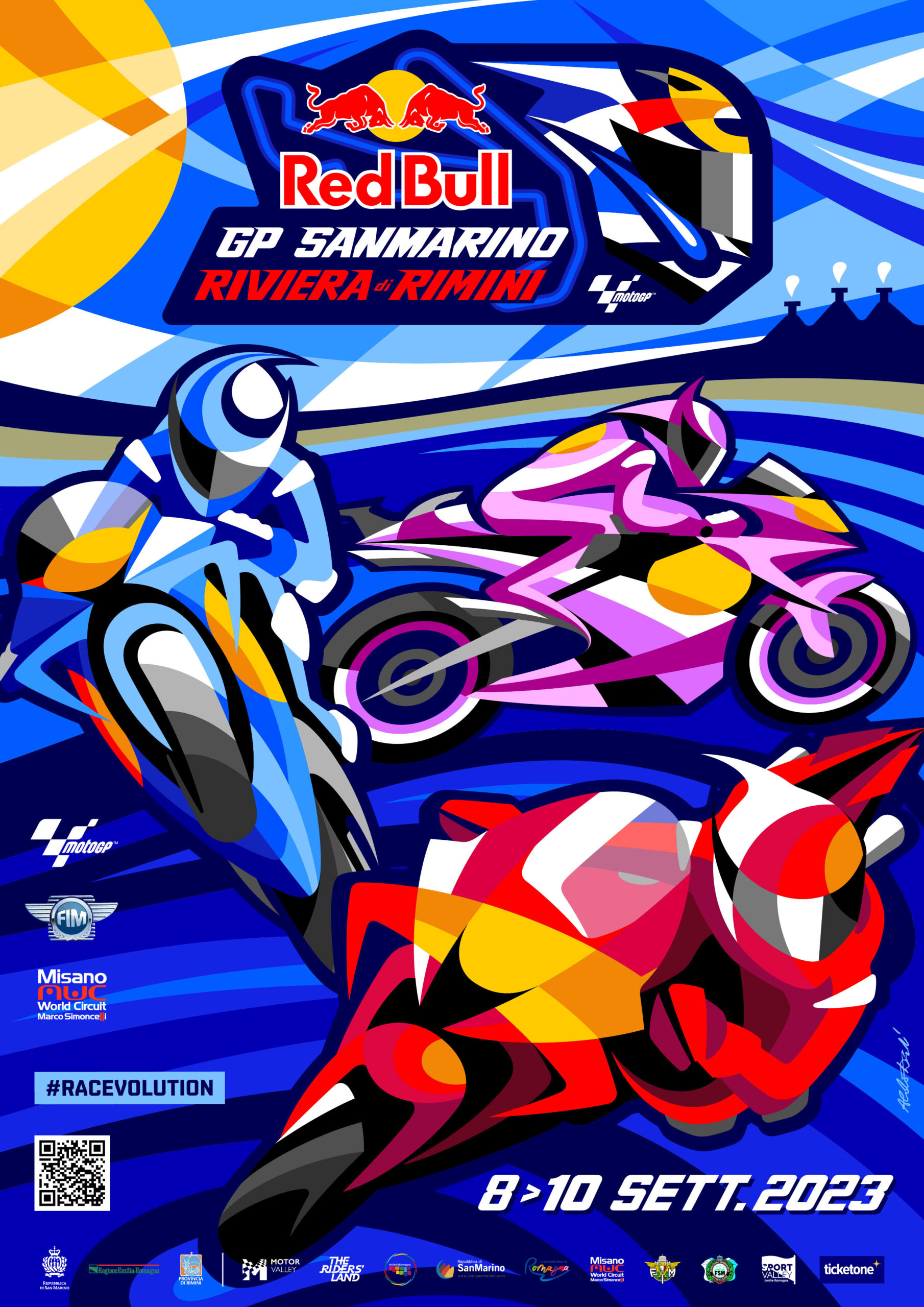 Gran Premio Red Bull di San Marino e della Riviera di Rimini: svelato il poster della nuova edizione