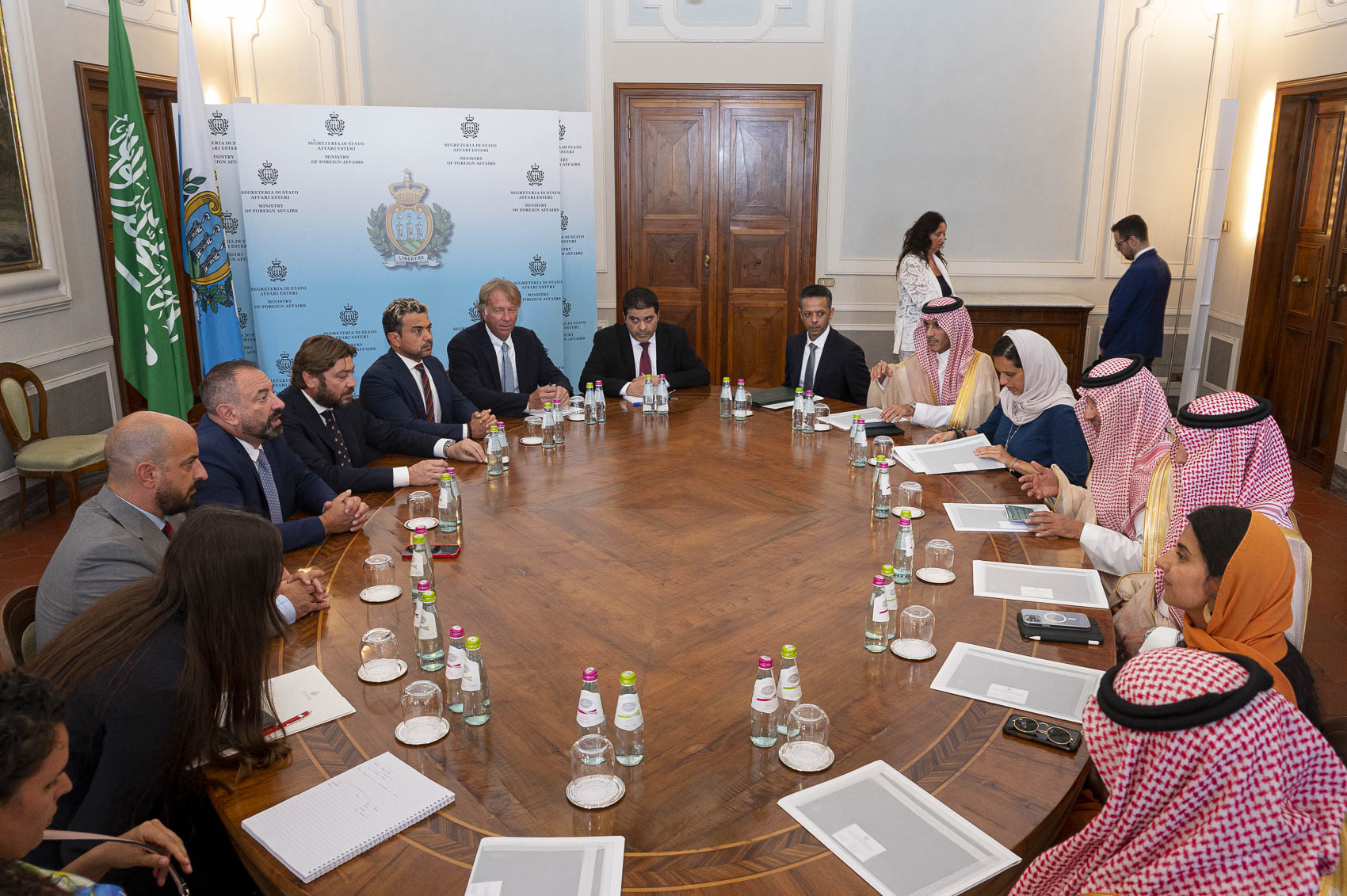 Visita del ministro del Turismo dell’Arabia Saudita a San Marino. Apertura a possibili investimenti sul Titano