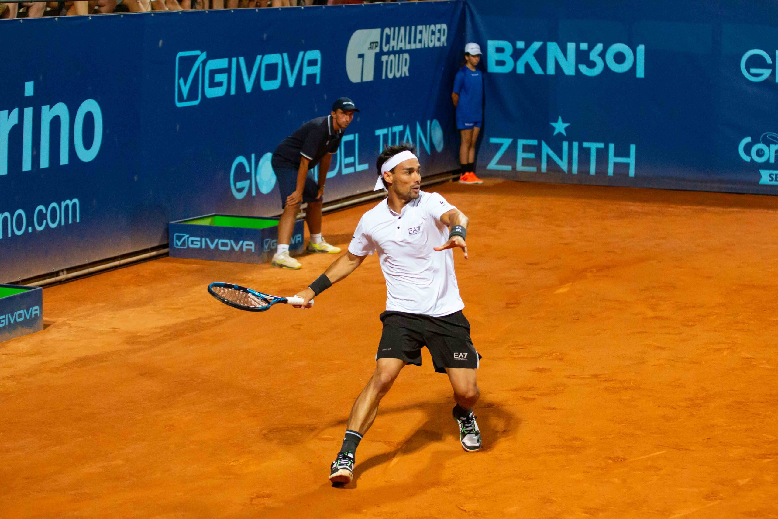 San Marino Open: Fabio Fognini  supera Lavagno e centra i quarti di finale