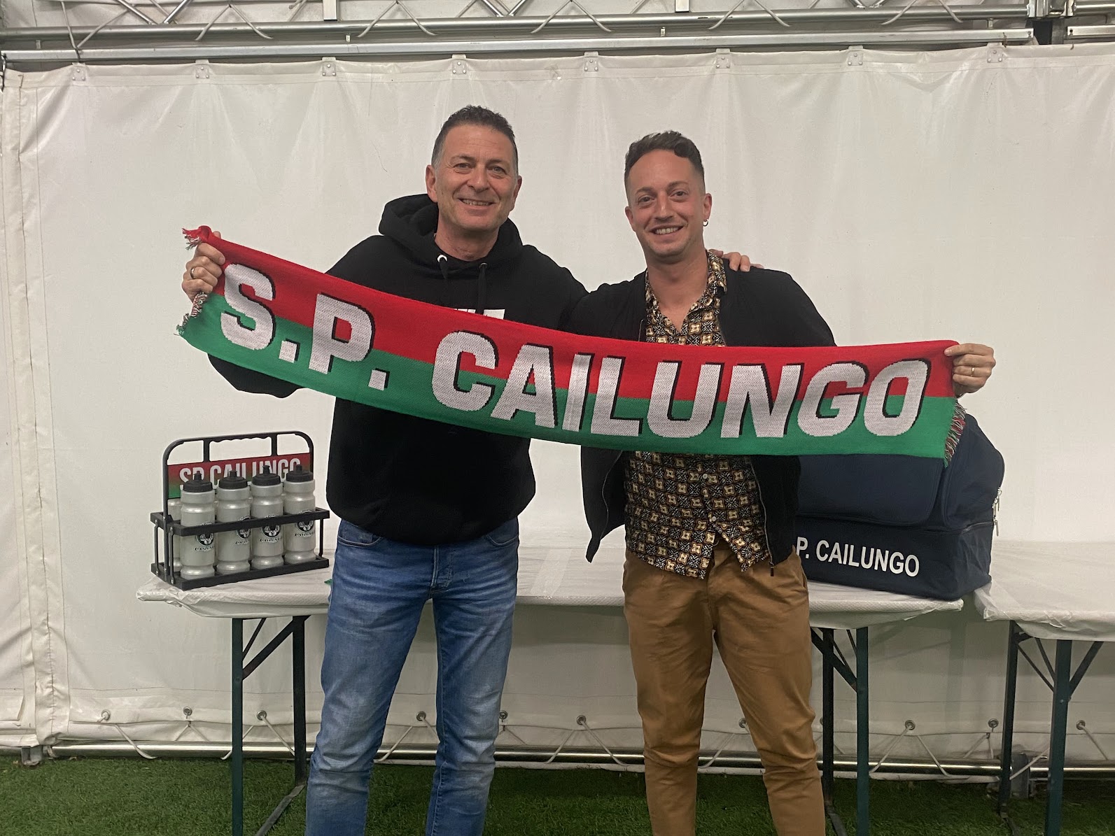 San Marino. Presentati i nuovi direttori sportivi della SP Cailungo, Marco Mularoni e Denis Veronesi