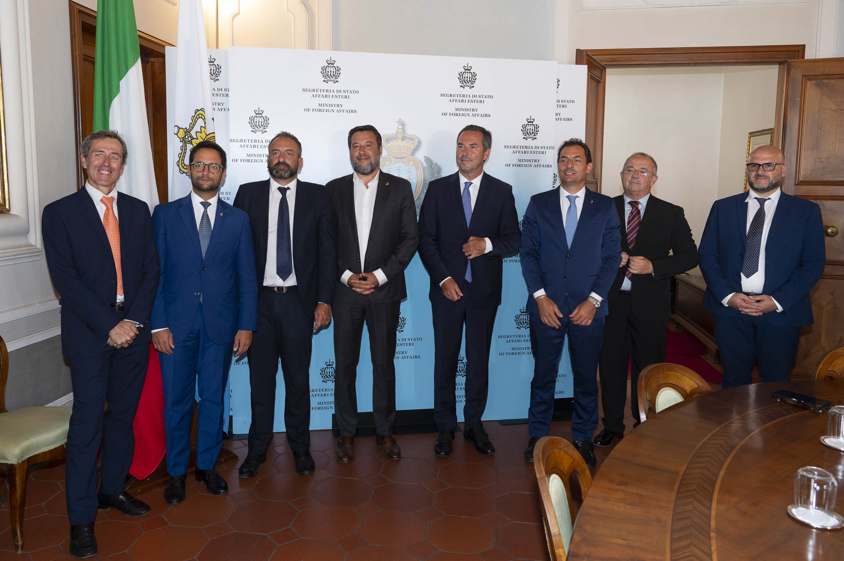 San Marino. Trasporti, lavoro ed energia i temi trattati con Salvini