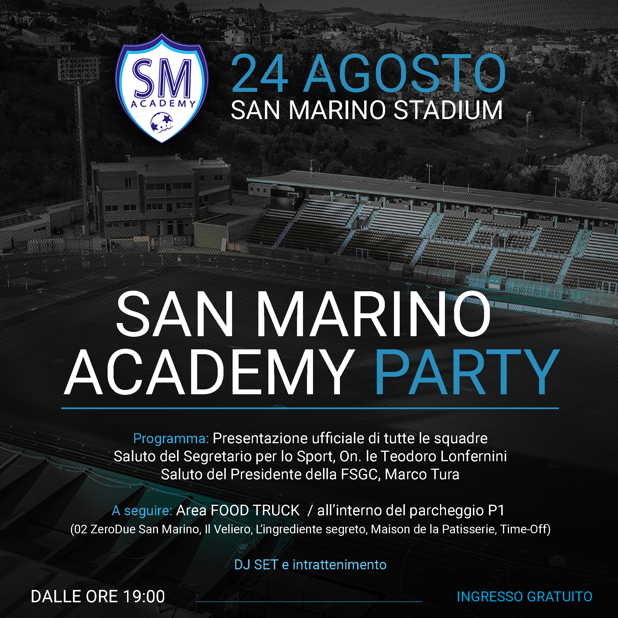 San Marino Academy Party: una grande festa allo Stadium per dare il via alla nuova stagione del calcio sammarinese