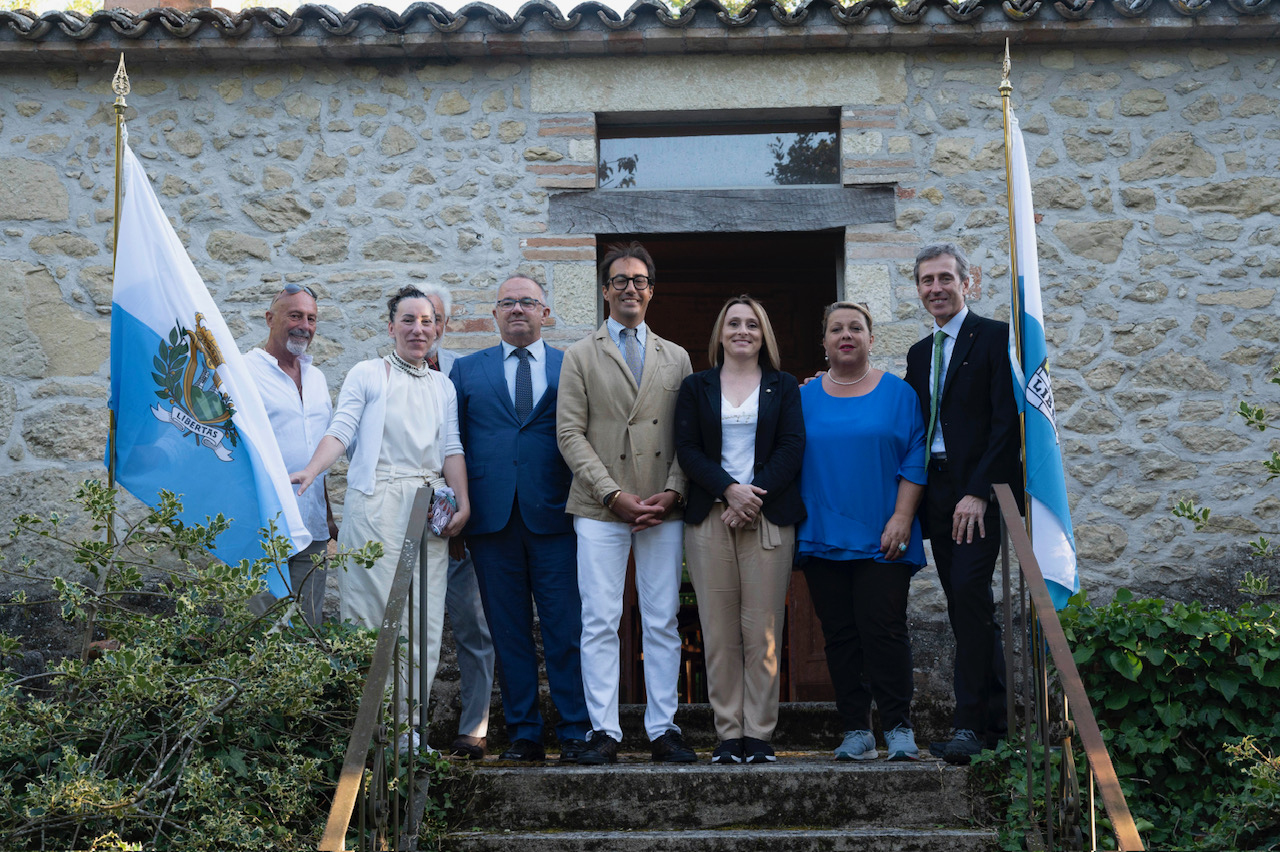 San Marino. I Reggenti in visita al Centro Naturalistico di Borgo Maggiore e al Villino Bonelli