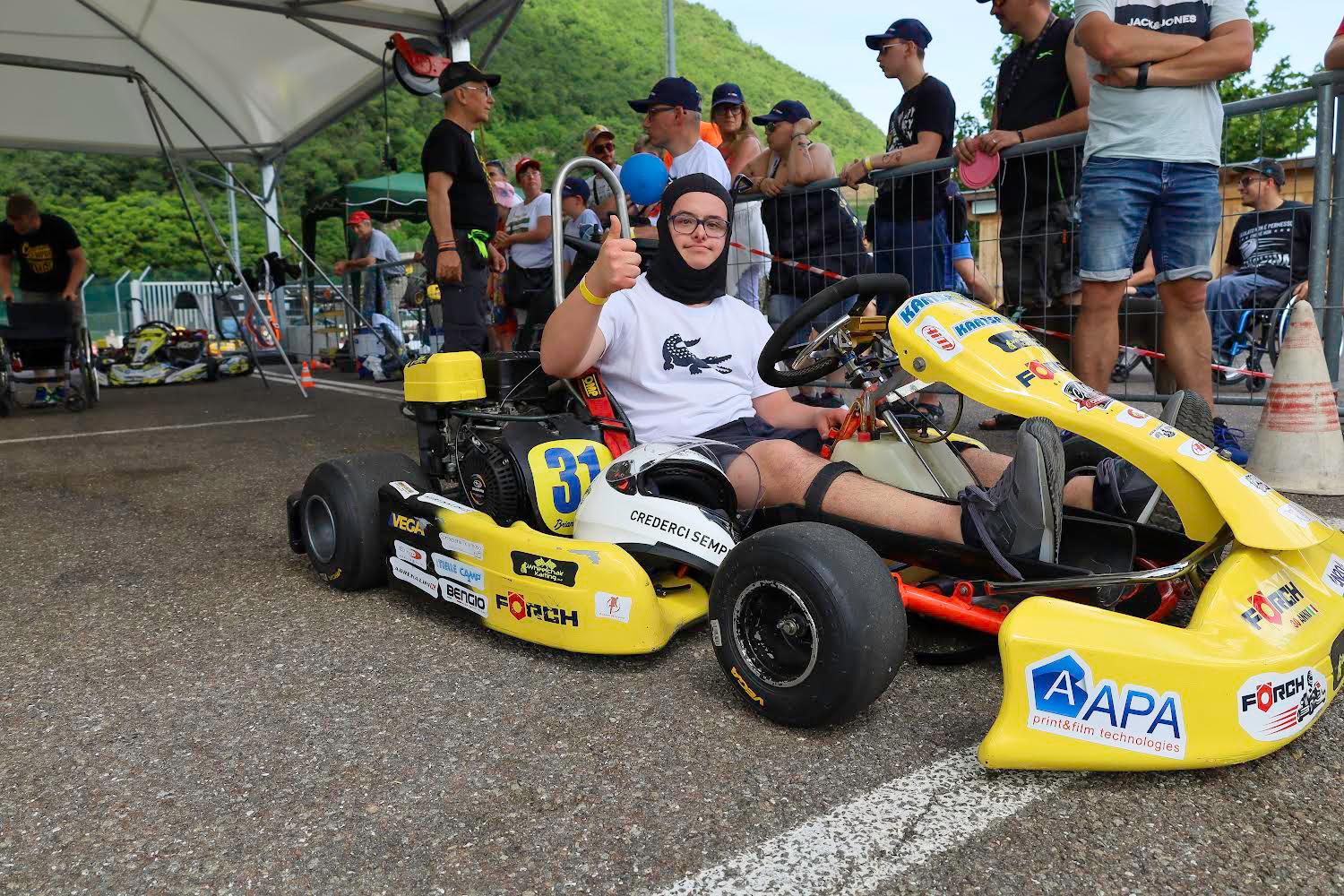 Tornano a San Marino i Go Kart per tutti di Niko Tremolada, anche per ciechi e ipovedenti